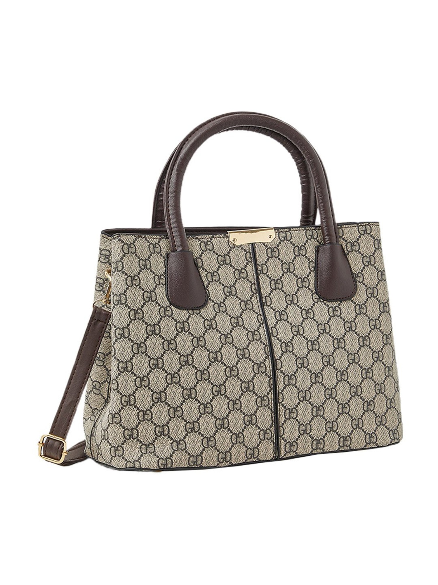 Buy Womens Handbag 2pcs Fashion GD Letters Ladies Handbags PU Handbags  Large Capacity Mummy Bag (Gold) Online at desertcartINDIA