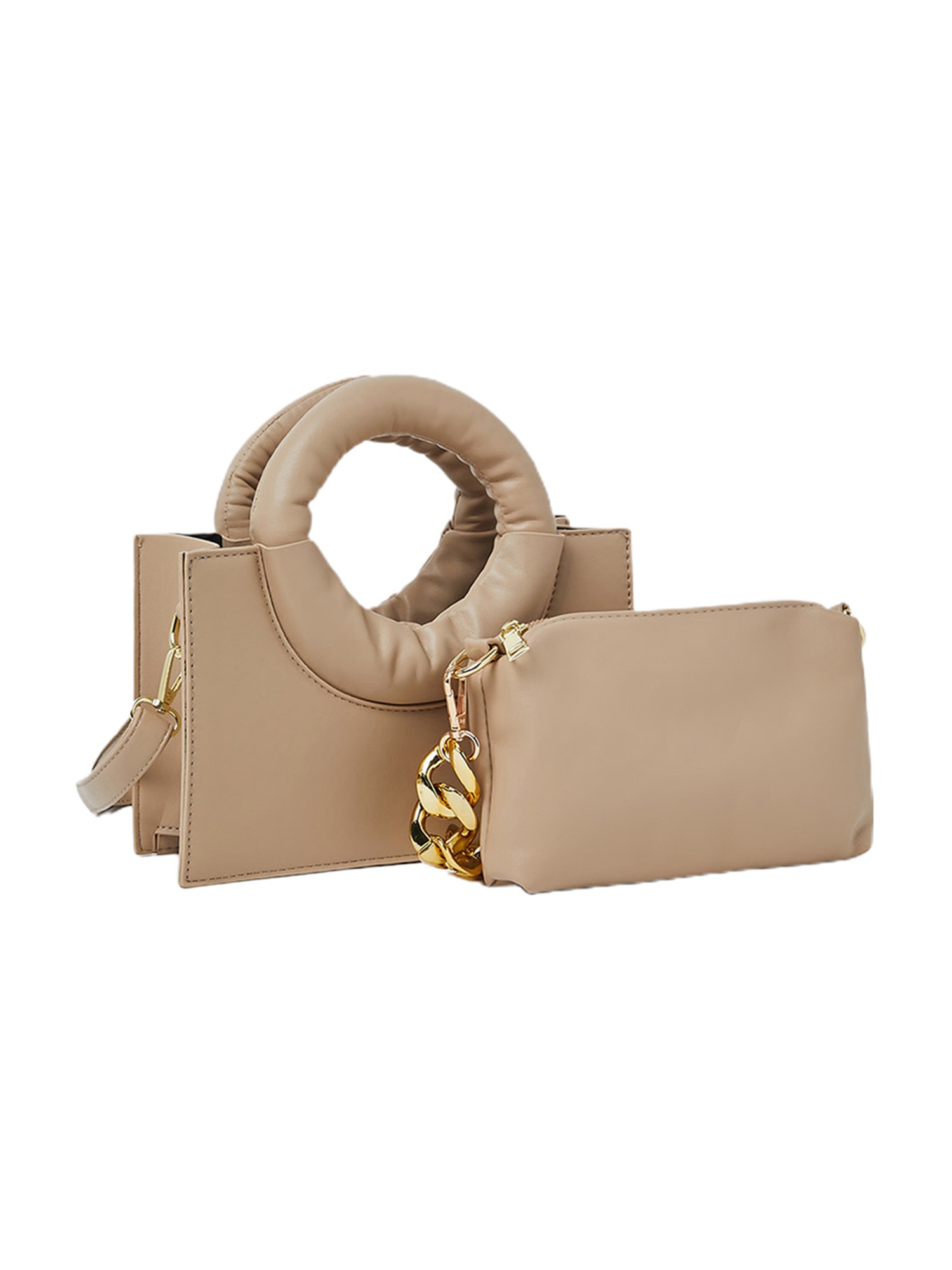 Buy Styli Black Scarf Textured Handbag at Best Price @ Tata CLiQ