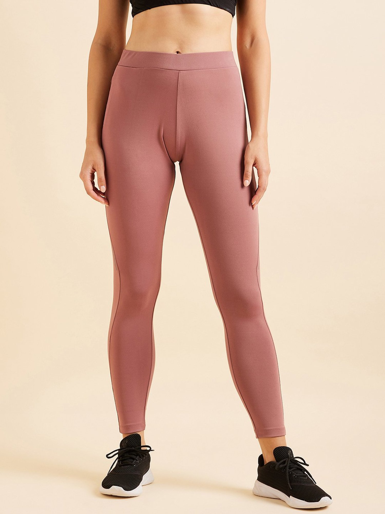 Girlfriend Collective Rose Quartz Compressive High Rise Leggings