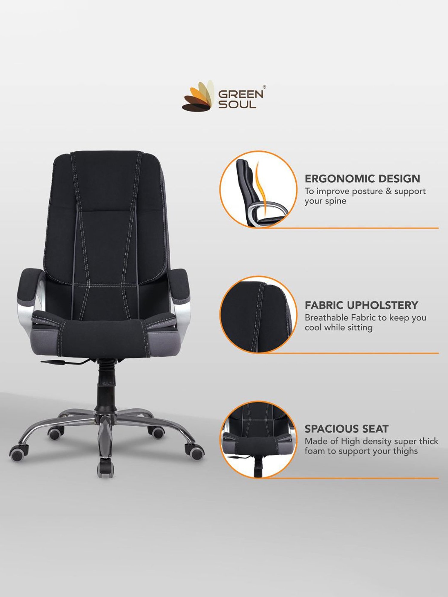 Cellbell c52 high online back gaming office chair