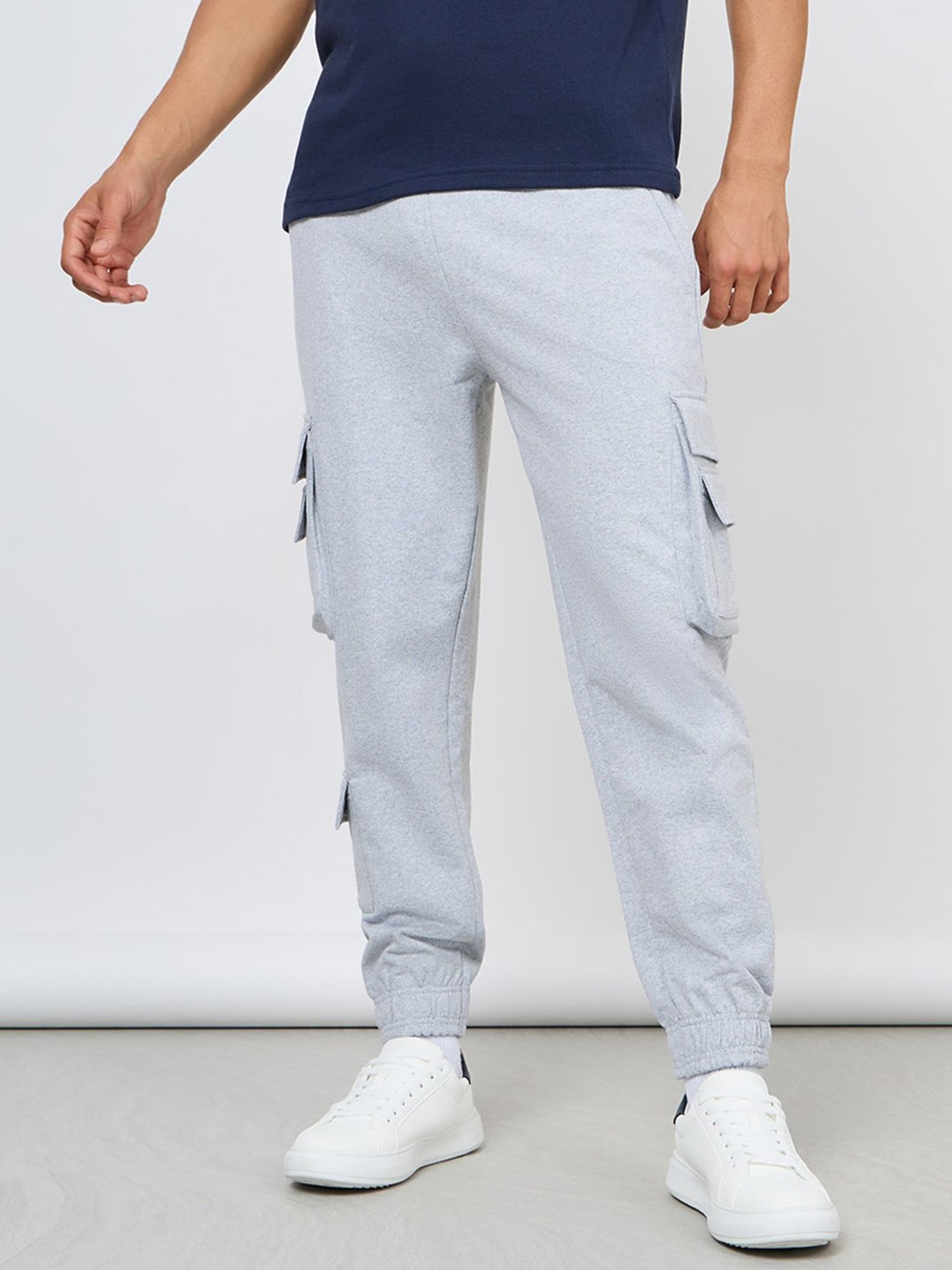 Buy White Track Pants for Men by Styli Online
