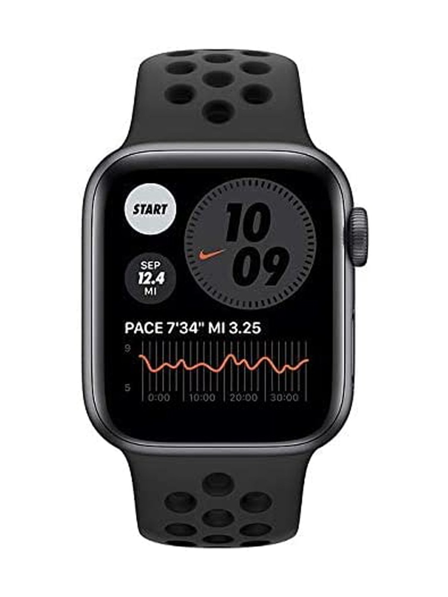 Apple Watch Nike Series GPS, 40mm Aluminium Case with Nike Sport Band  Smartwatch (Space Grey)