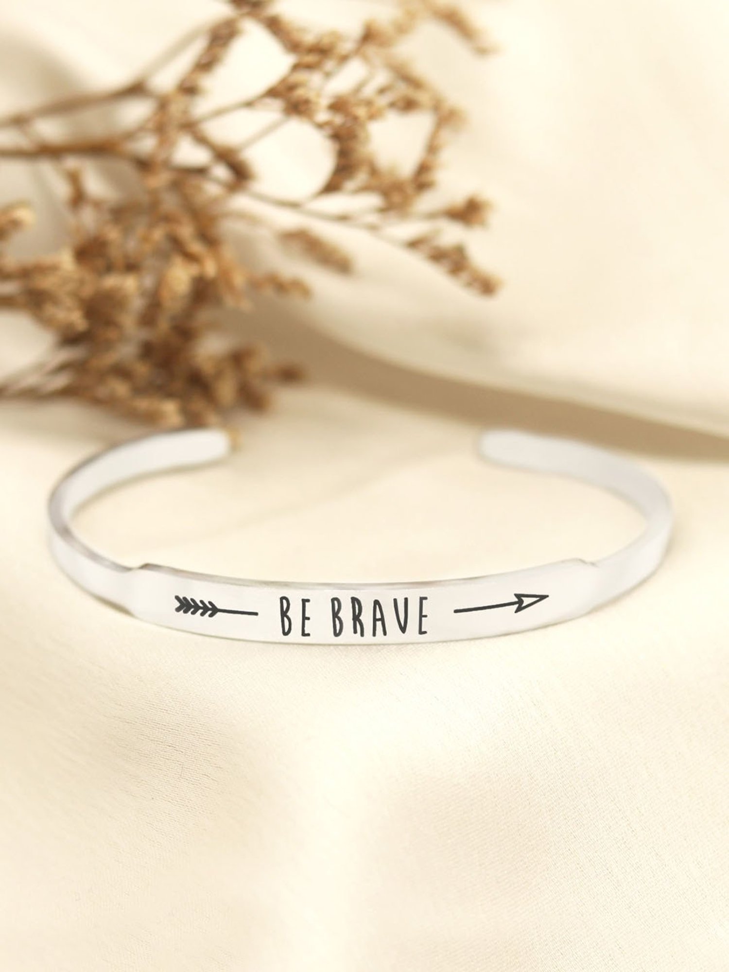 Buy Have Courage and Be Kind Pink Thread Bracelet With Crown Online in  India  Etsy