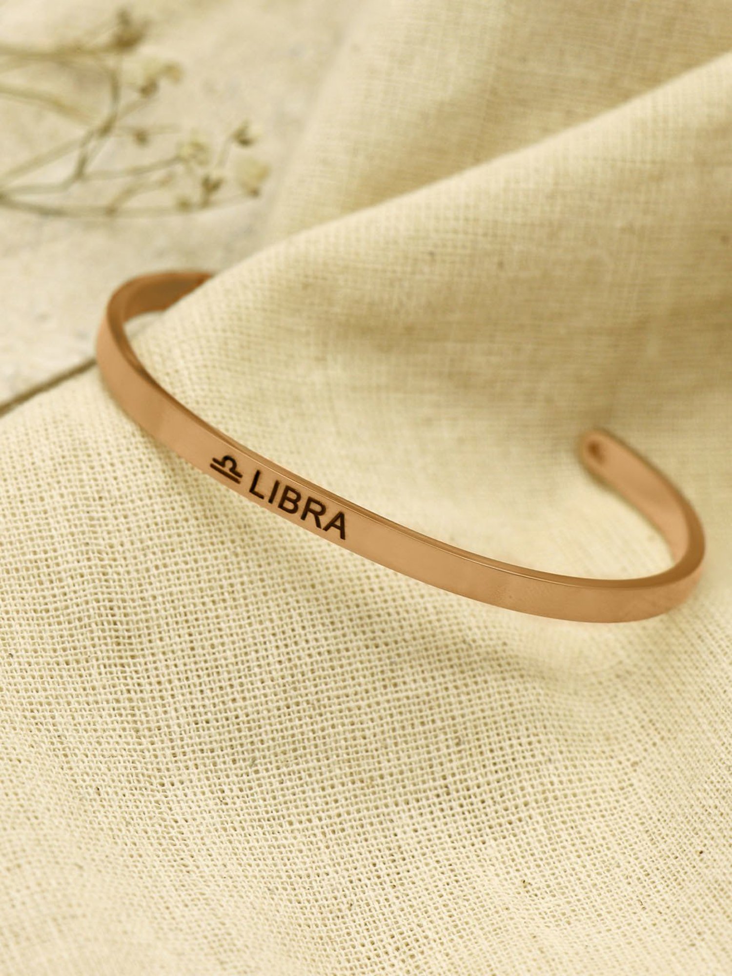 Libra Bracelet Sterling Silver, Raw Crystals Zodiac Sign Astrology Jewelry  - Etsy
