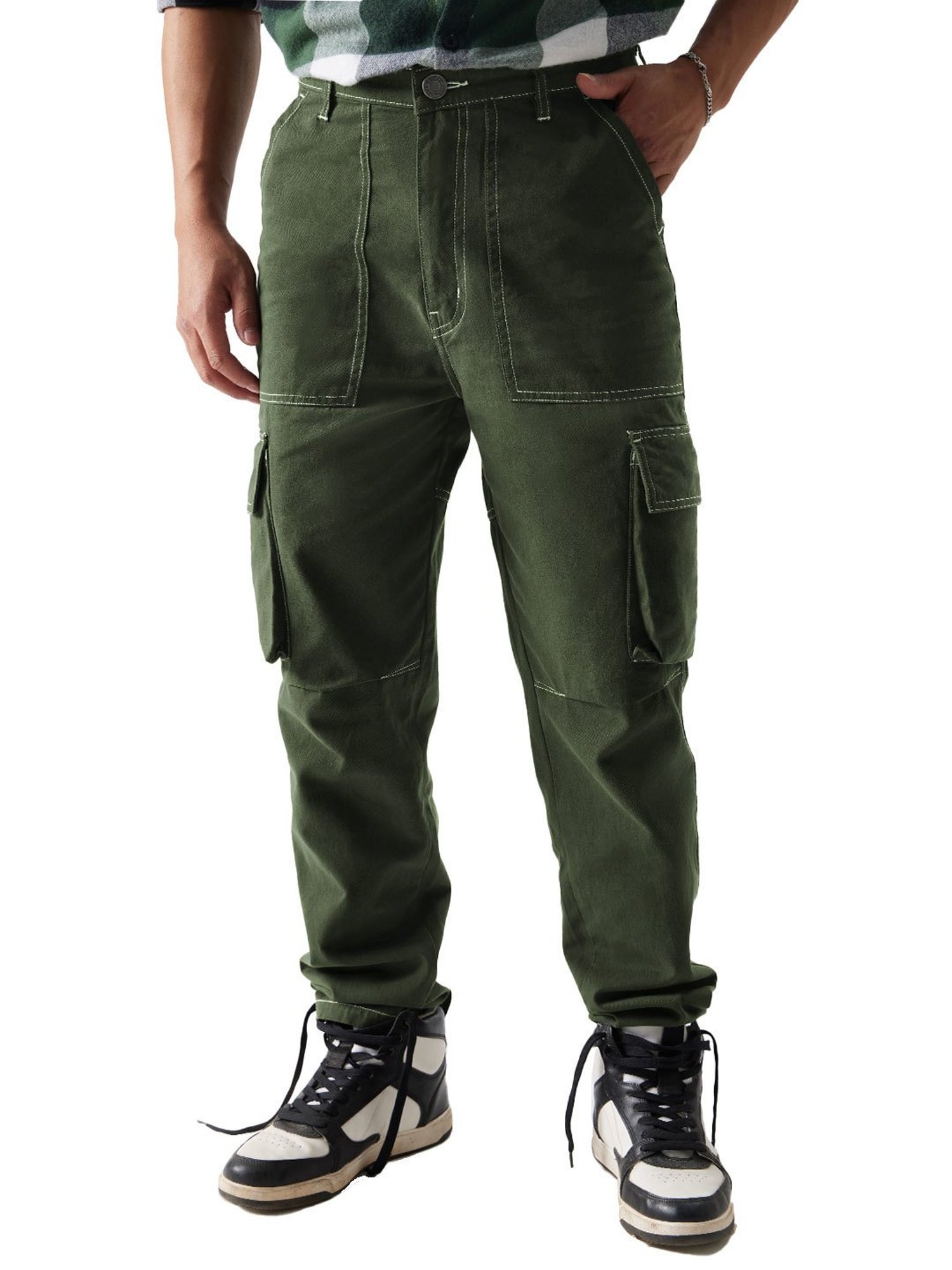 Source Wholesale custom new designs mens cargo pants big pocket cotton pants  men on malibabacom