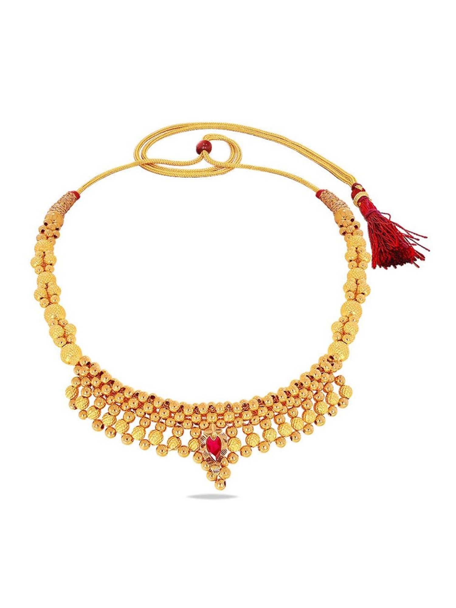 Kalyan jewellers new necklace on sale designs