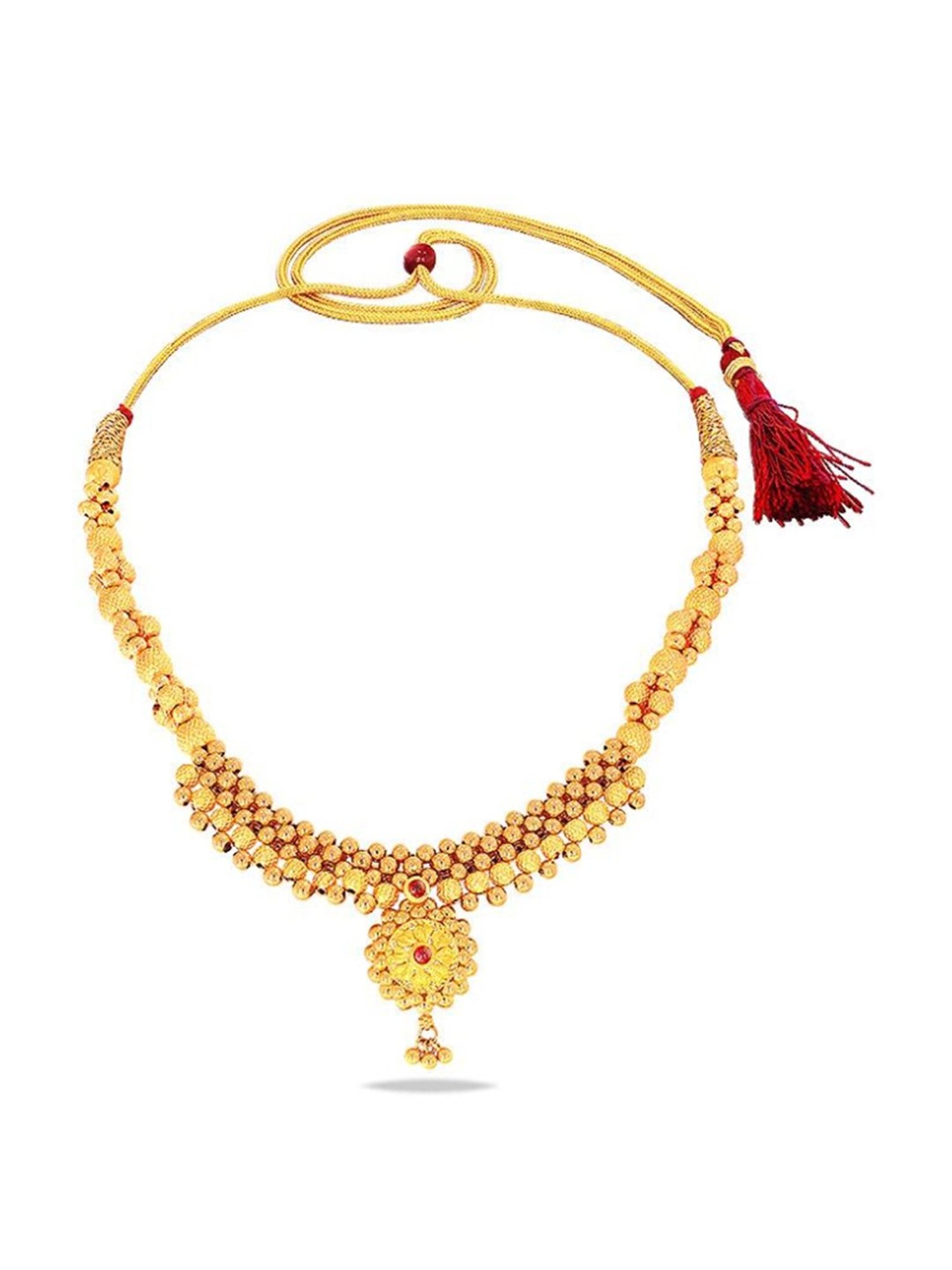 Kalyan jewellers choker sale necklace designs with price