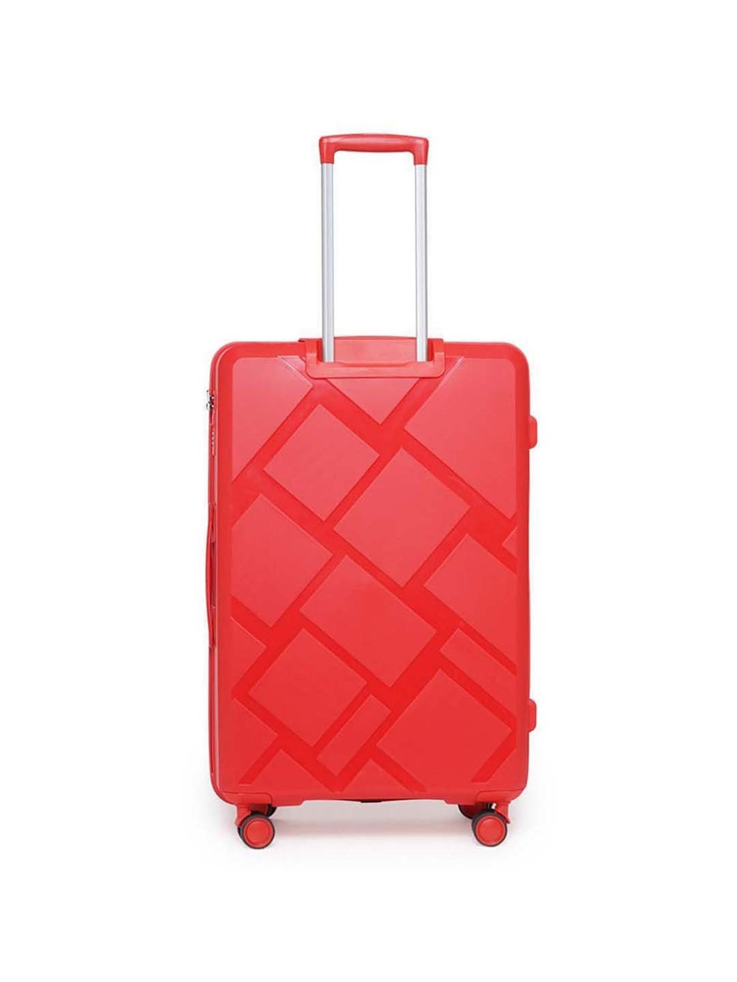 Provogue 55 cm Cabin Trolley  Suitcase  Cabin Luggage  Scarlet Red   Fortune Mart