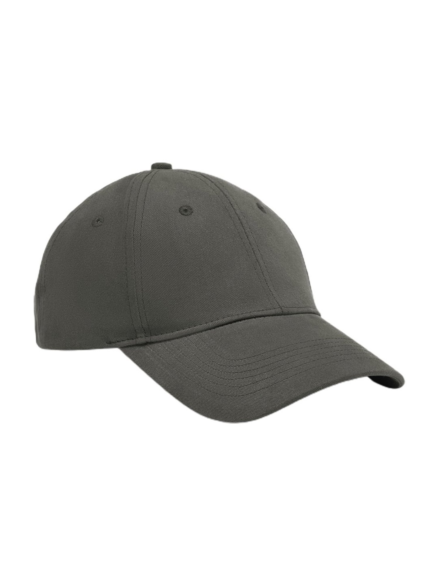 Plain Dark Grey Baseball Cap