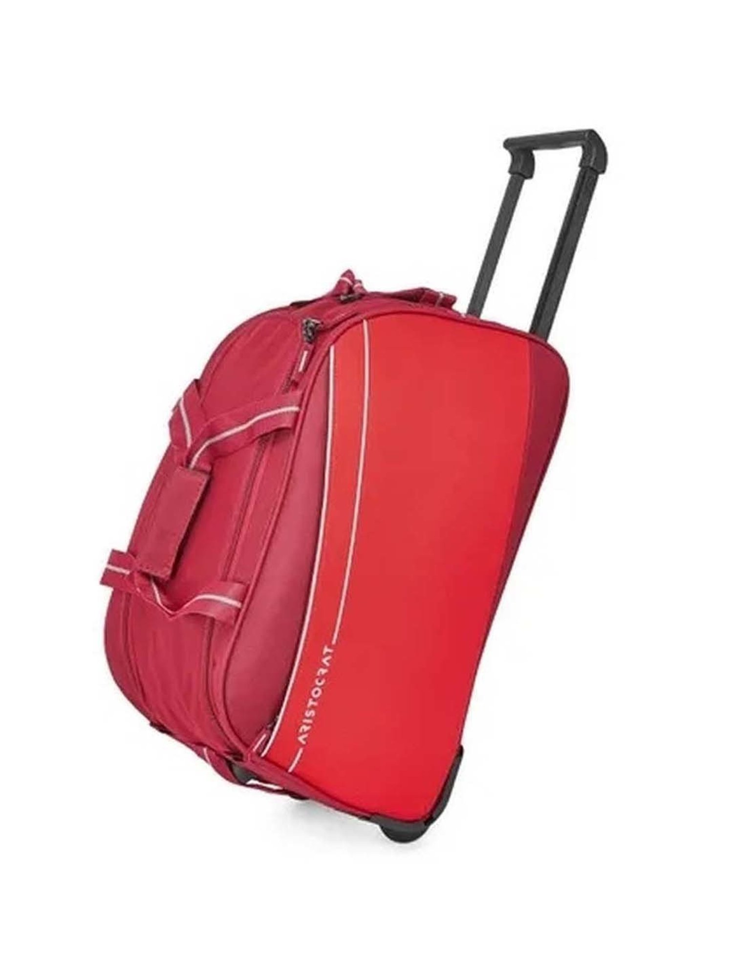 Buy Travel Club Red Nylon Polyester Duffle Trolley Bag - 30 kg Online at  Best Prices in India - JioMart.