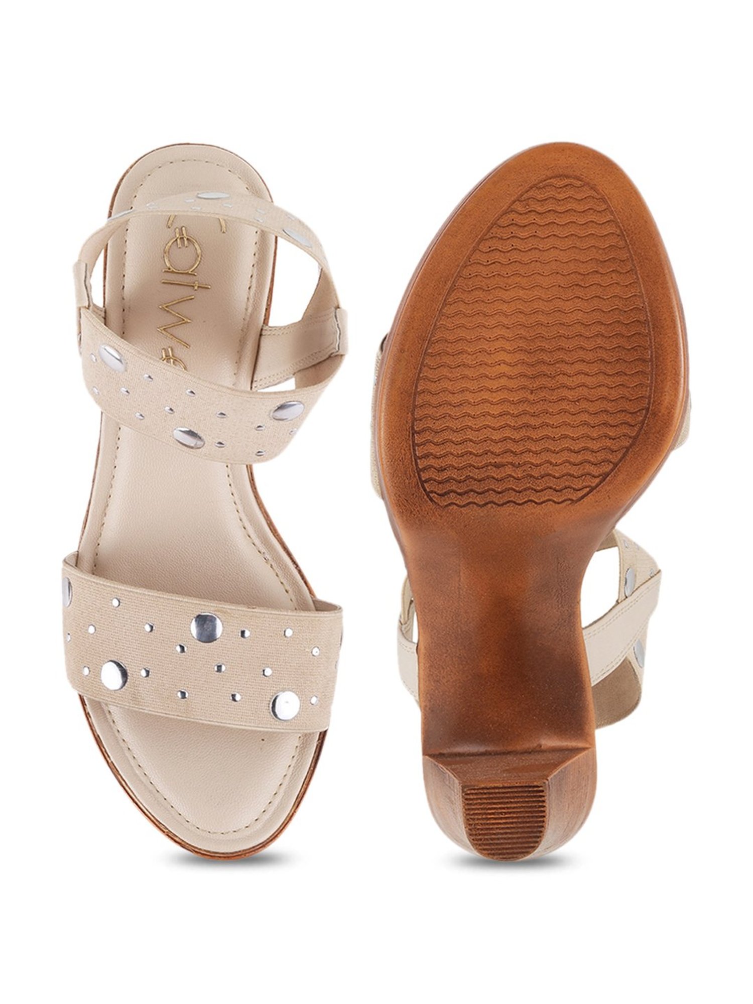 Buy Biba Women's Tan Toe Ring Sandals for Women at Best Price @ Tata CLiQ