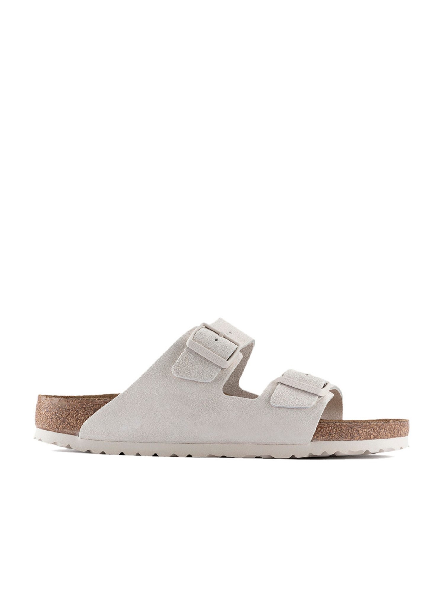 Buy Birkenstock Men s Arizona Soft Antique White Casual Sandals