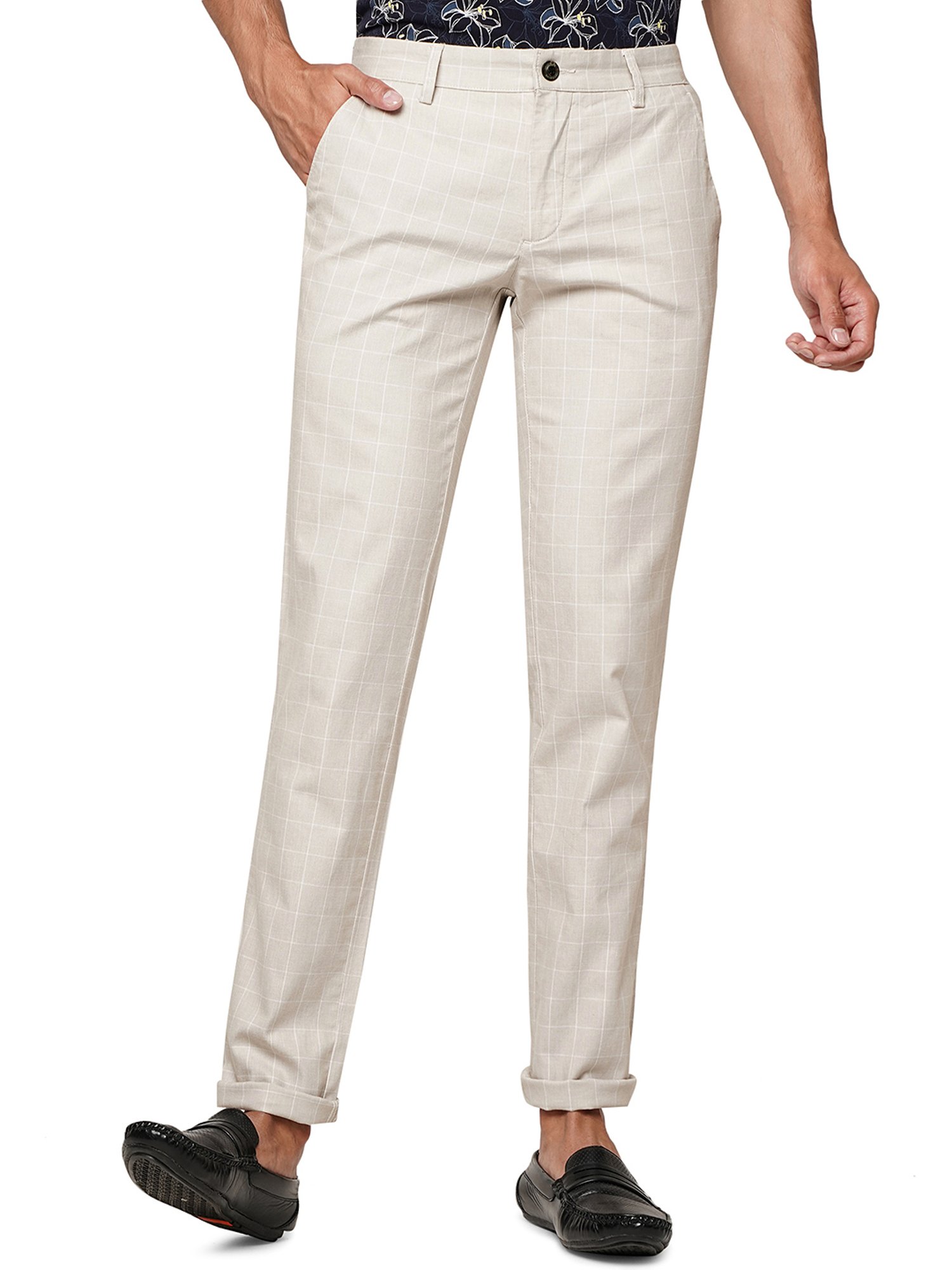 Buy Khaki Trousers  Pants for Men by PINE REPUBLIC Online  Ajiocom