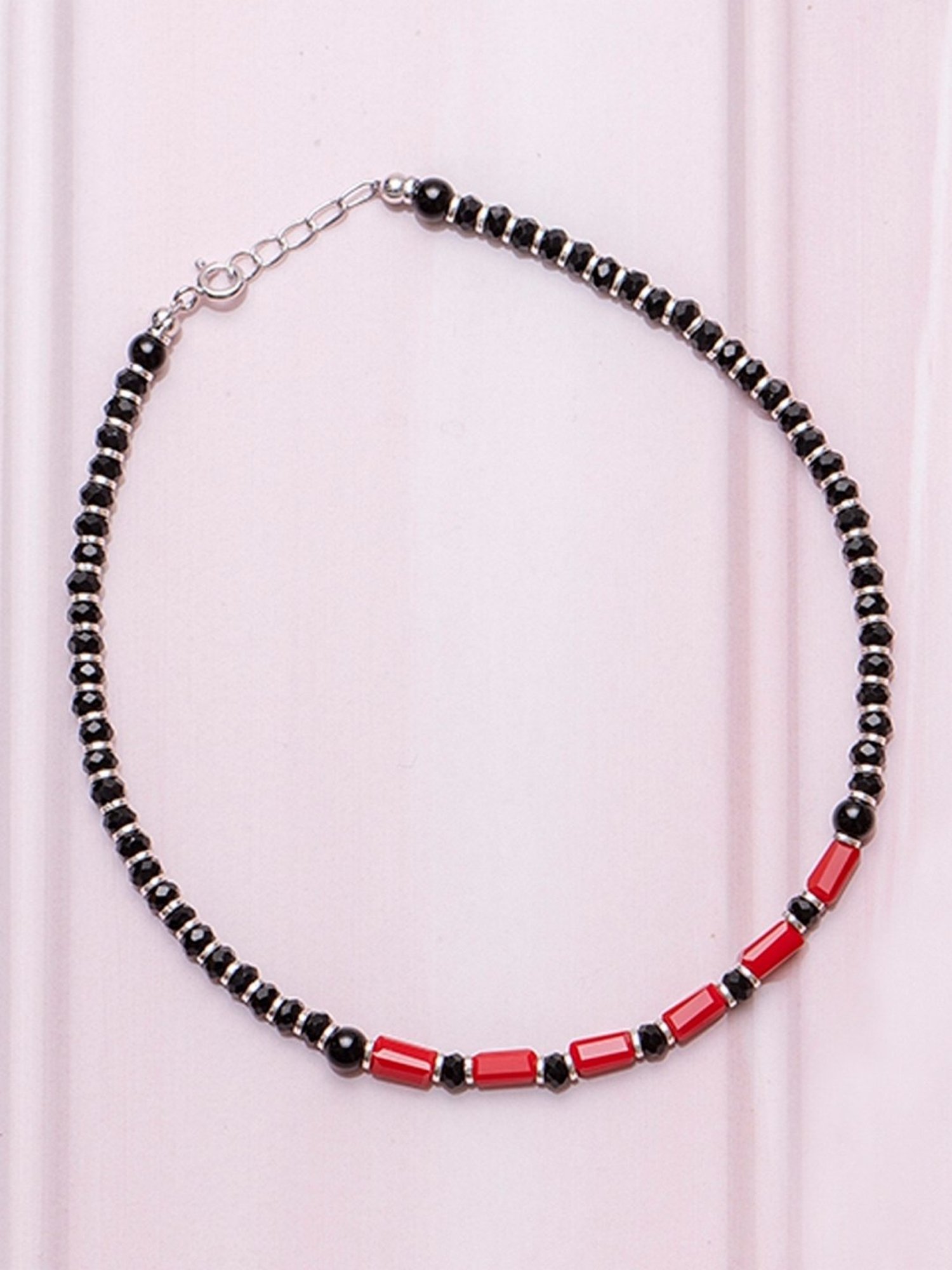 Handcrafted Dokra Anklet Jewelry With Red Thread Work  Vipakka  Wear A  Story