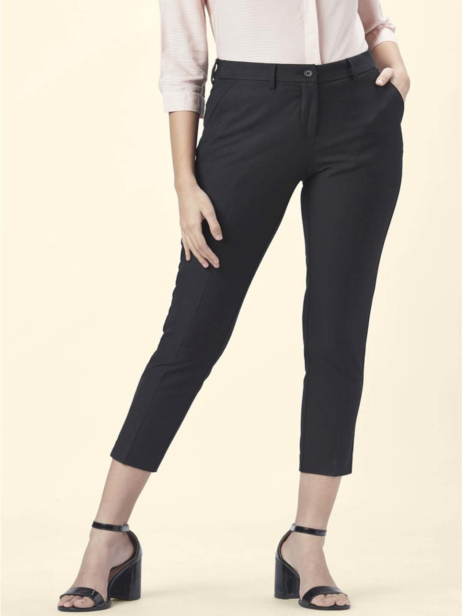 Buy BLUSH Trousers  Pants for Women by Annabelle by Pantaloons Online   Ajiocom