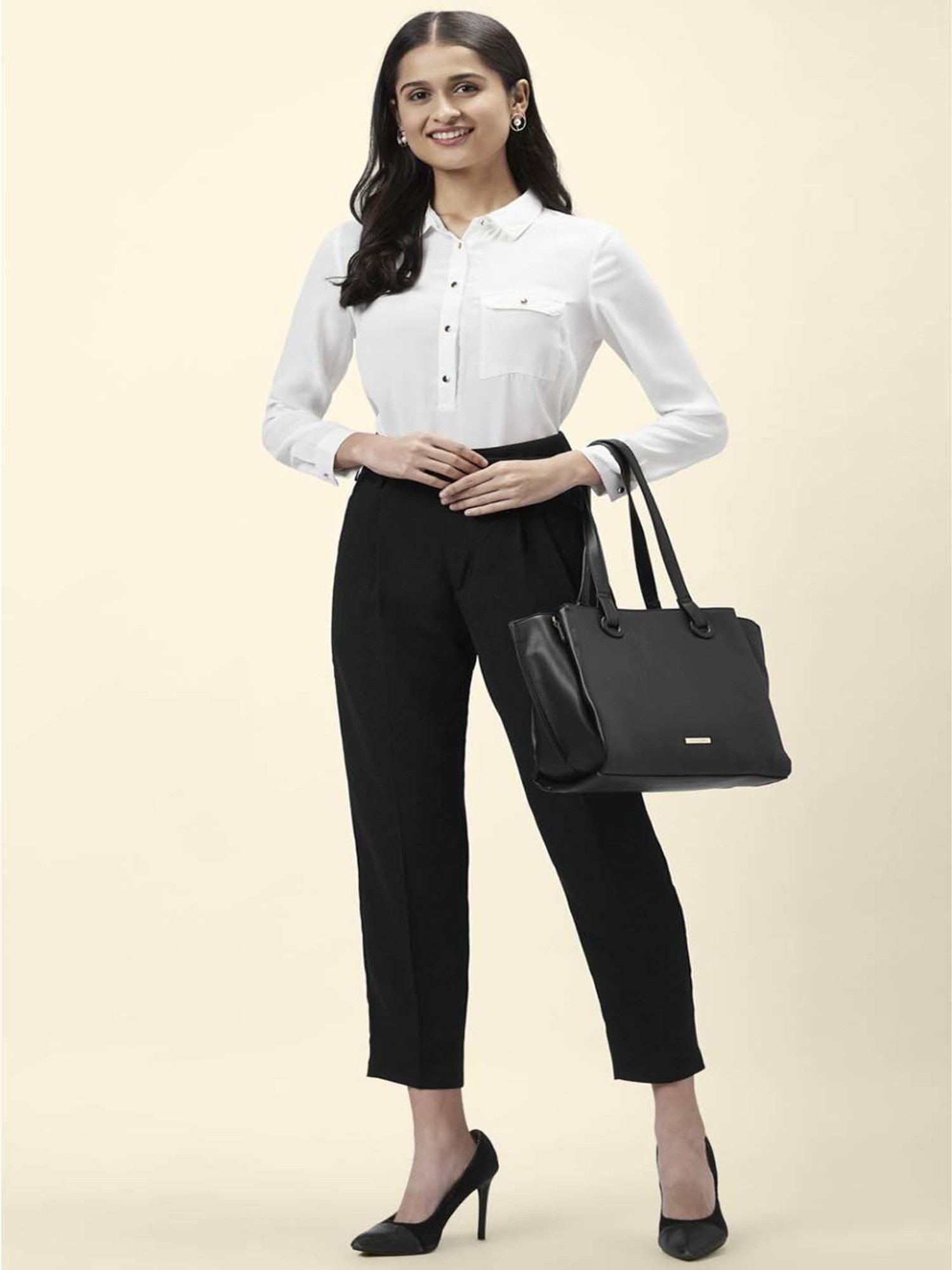 Annabelle By Pantaloons Formal Trousers  Buy Annabelle By Pantaloons  Formal Trousers Online In India