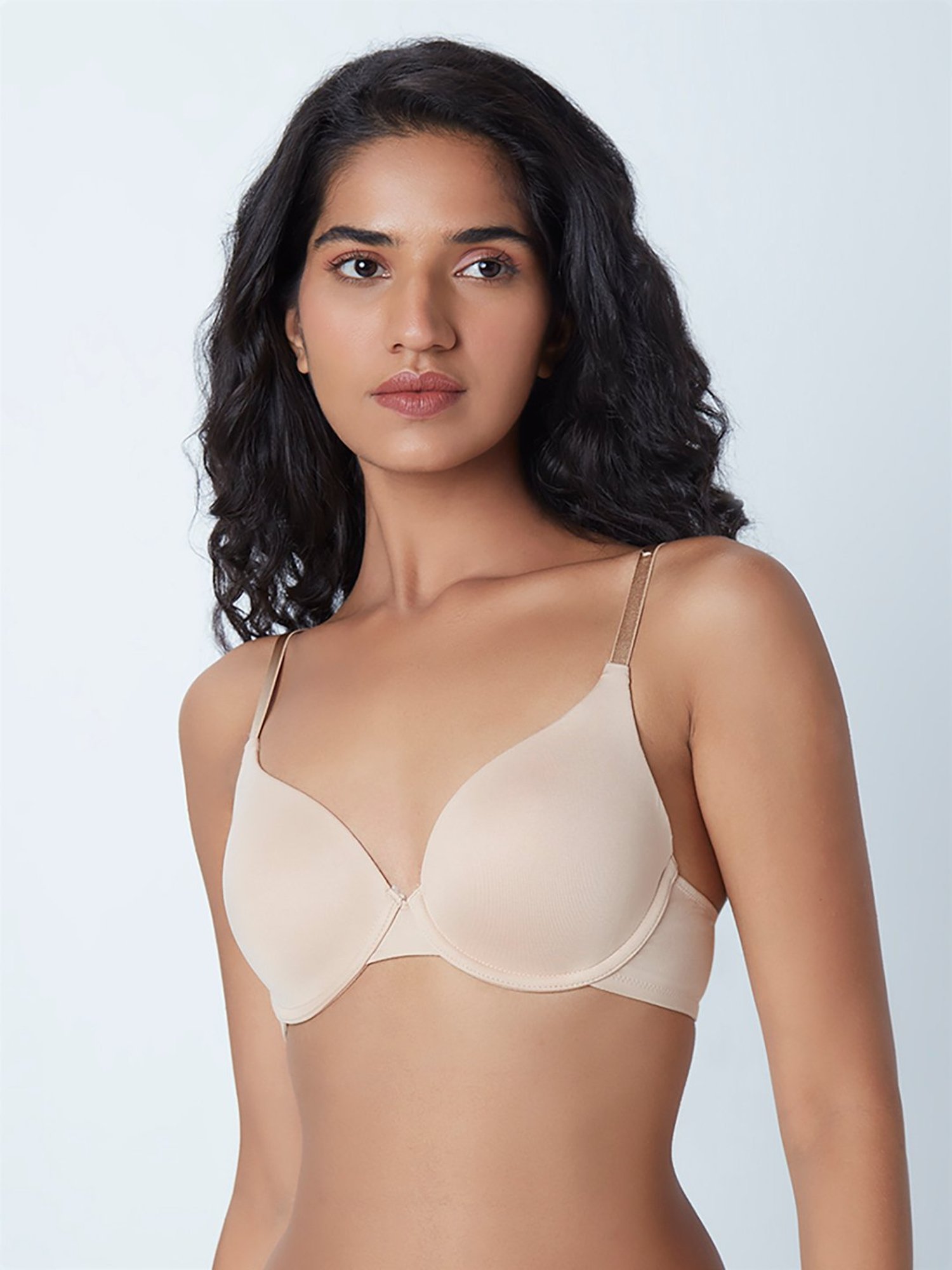 Buy Wunderlove by Westside Beige Non-Padded Non-Wired Bra for Online @ Tata  CLiQ