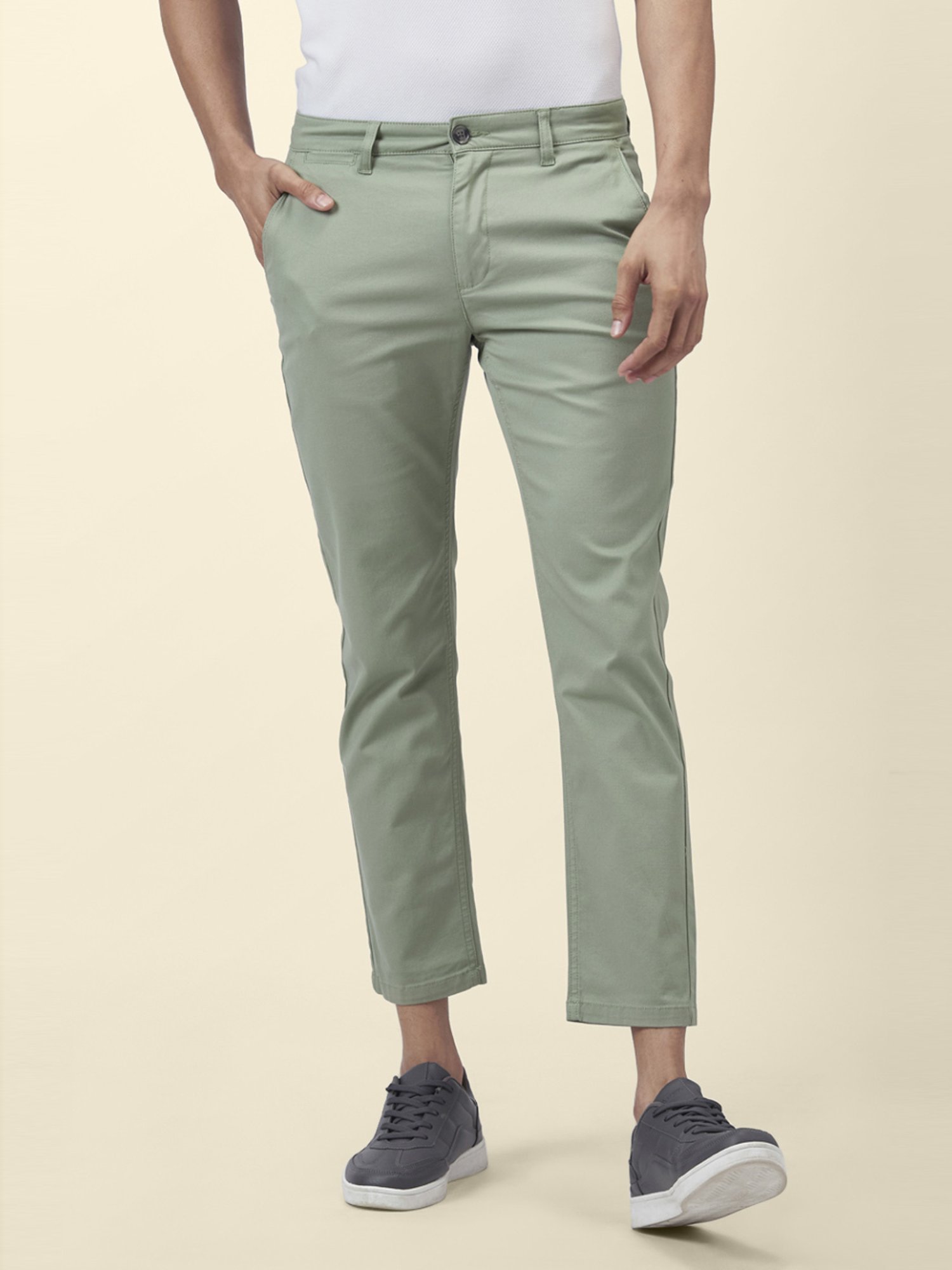 Urbano Fashion Slim Fit Men Blue Trousers  Buy Urbano Fashion Slim Fit Men  Blue Trousers Online at Best Prices in India  Flipkartcom