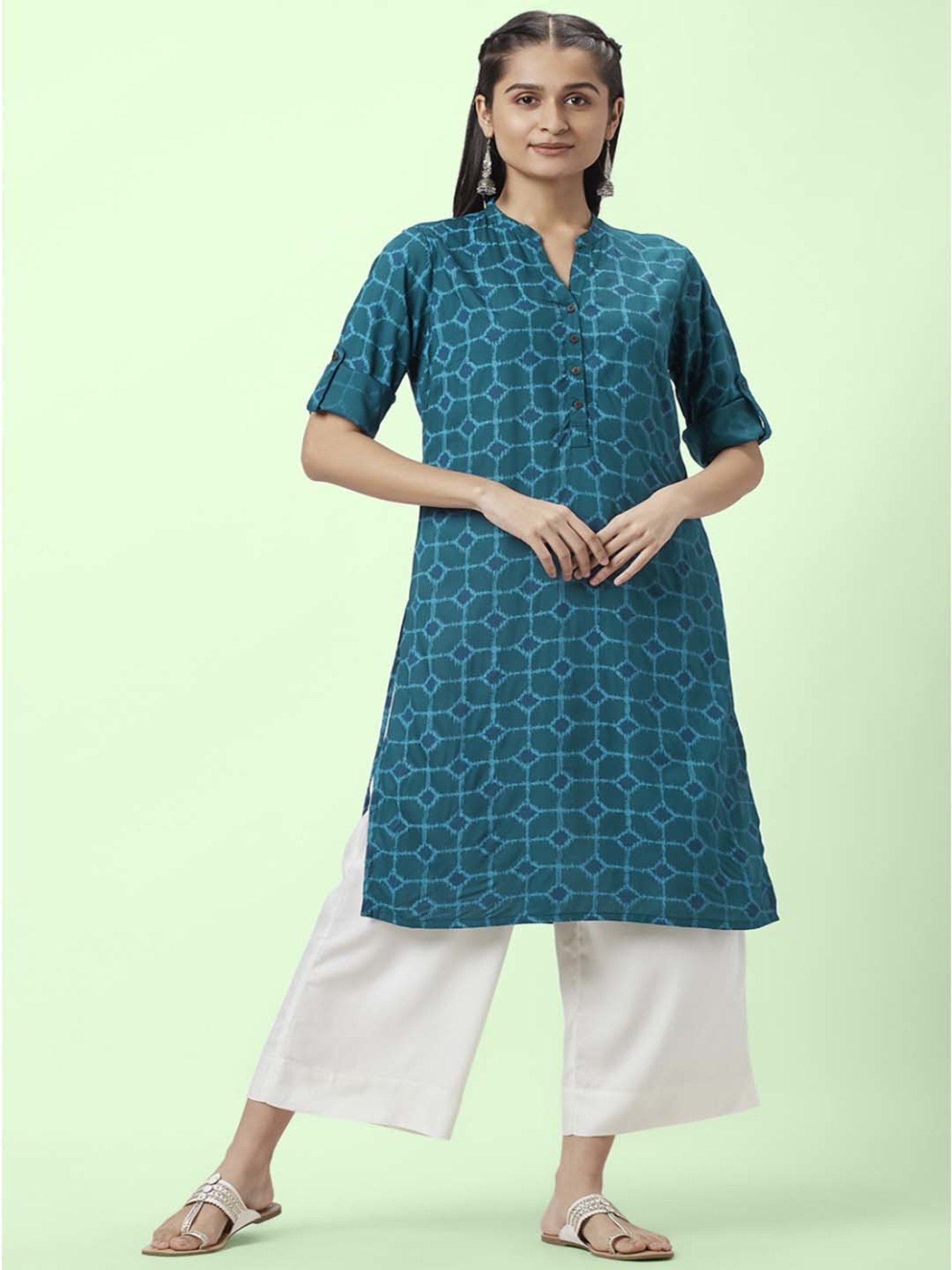 Share more than 86 pantaloons short kurtis latest POPPY