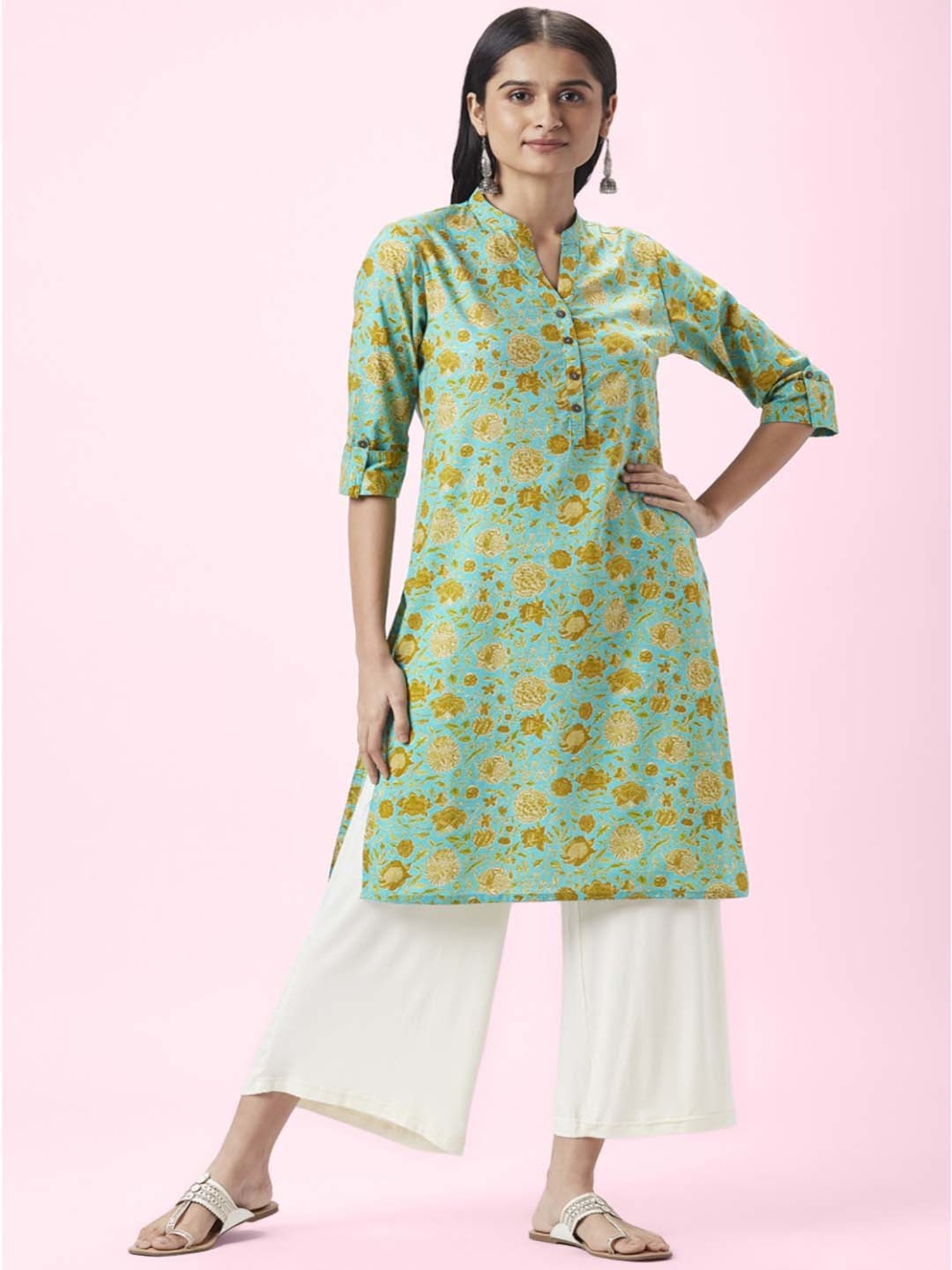 Share more than 86 pantaloons short kurtis latest POPPY