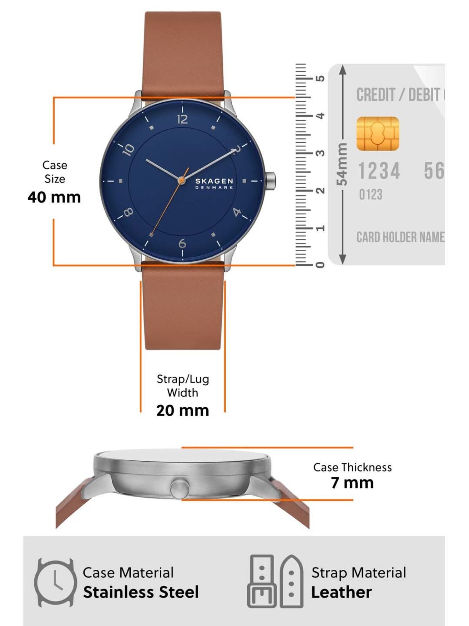 Buy Skagen Riis SKW6885 Analog Watch for Men at Best Price @ Tata CLiQ