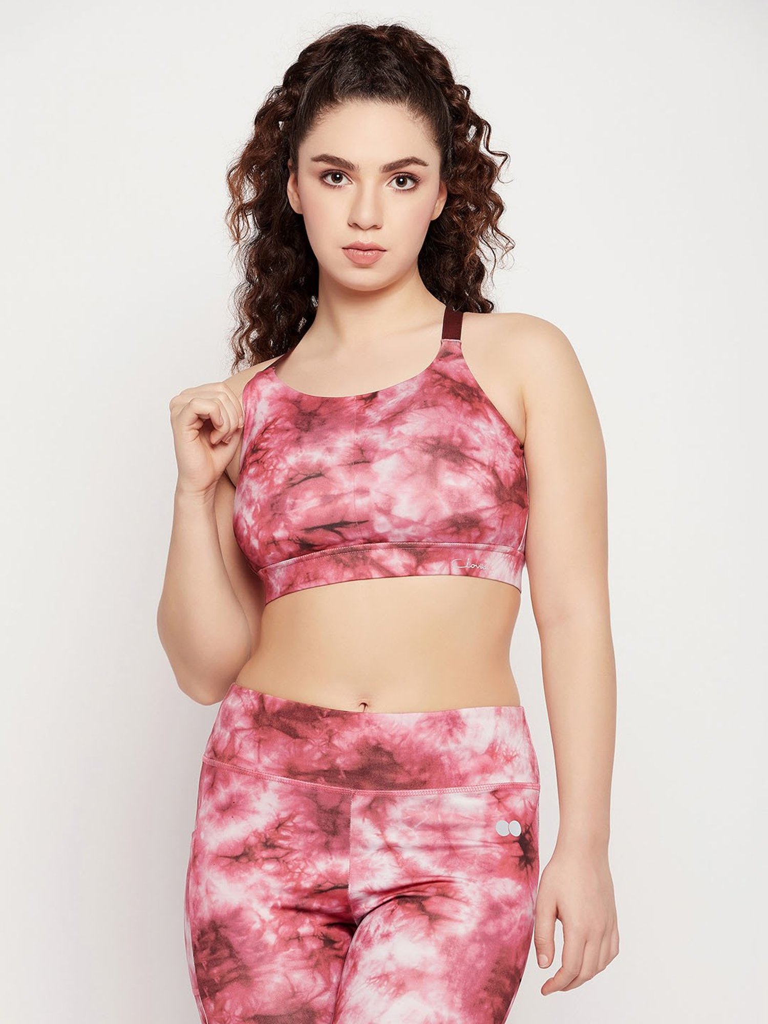 Clovia Pink Non Wired Non Padded T-Shirt Bra