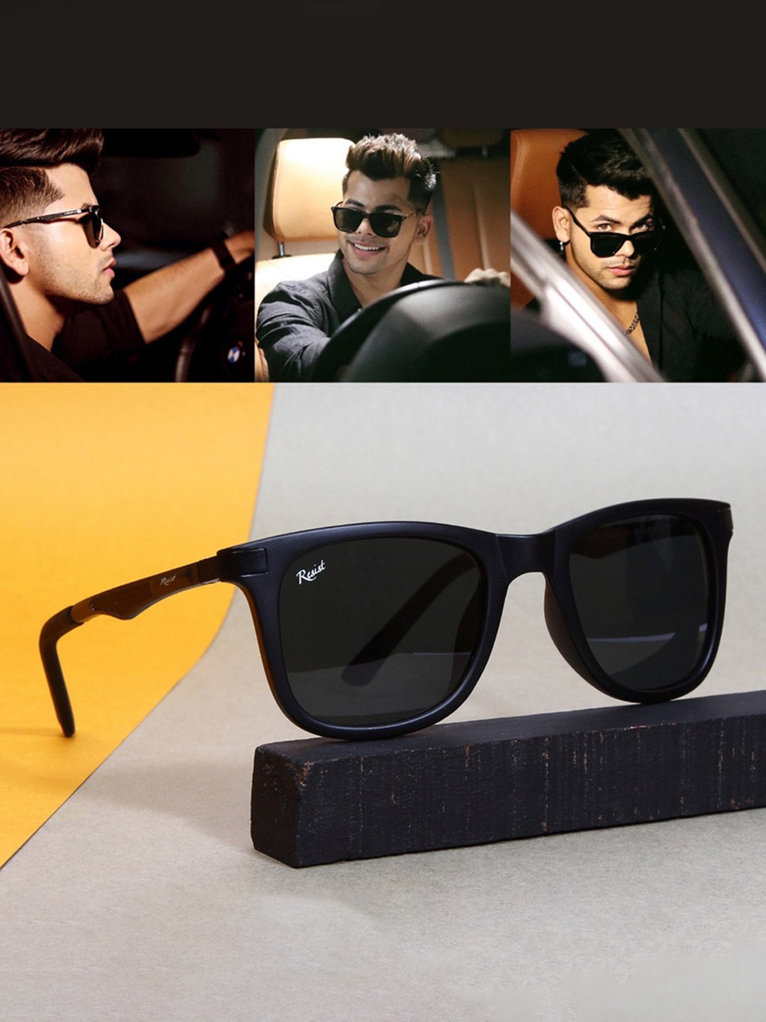 Black Wayfarer Sunglasses | Black Wayfarer - YourSpex