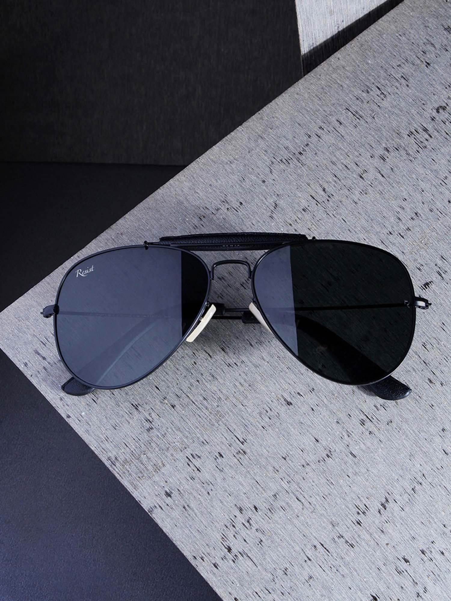 Buy ARICKS Aviator Sunglasses Black For Men & Women Online @ Best Prices in  India | Flipkart.com