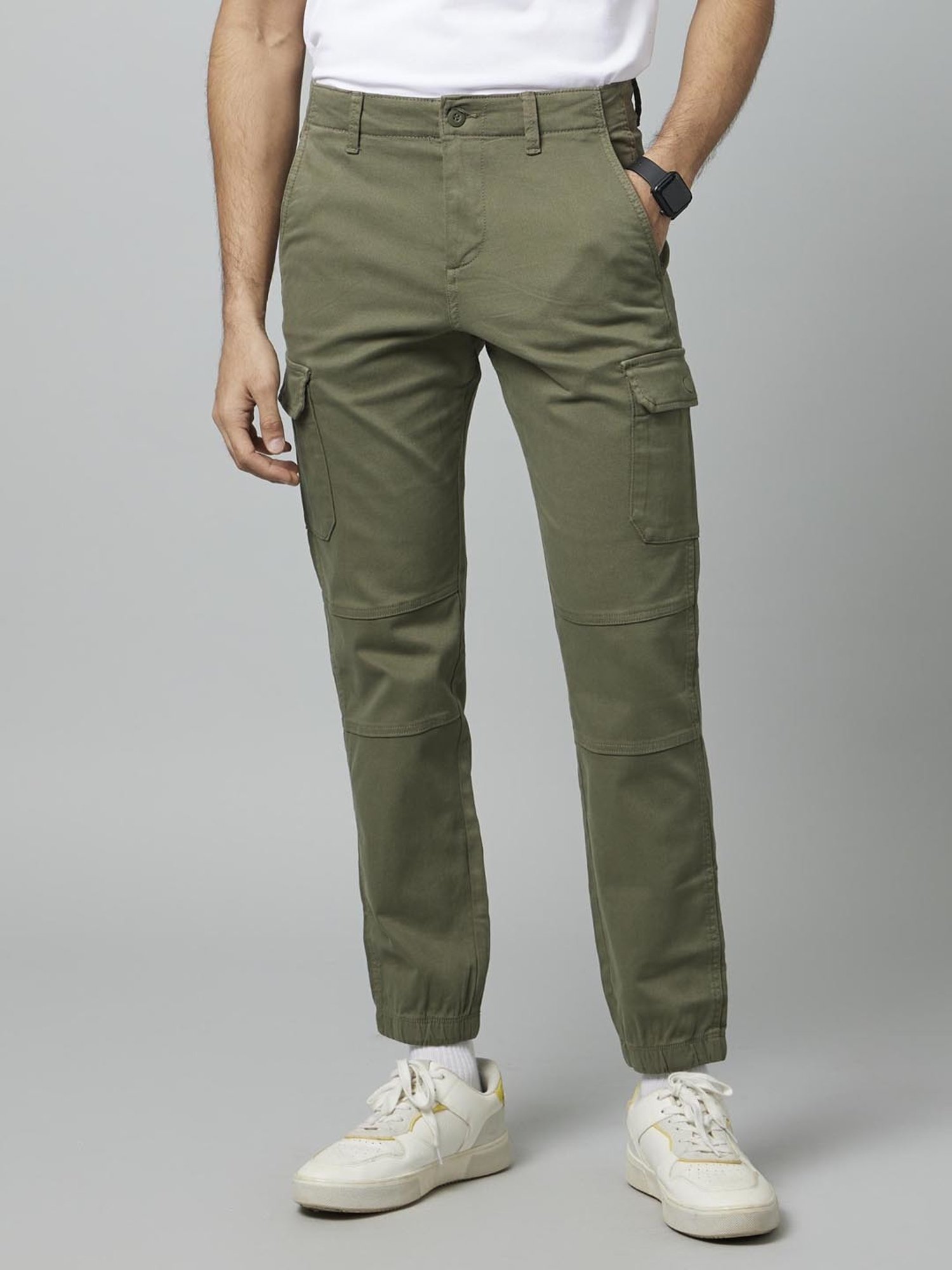 Calvin Klein Jeans Slim Fit Men Green Trousers  Buy Calvin Klein Jeans  Slim Fit Men Green Trousers Online at Best Prices in India  Flipkartcom