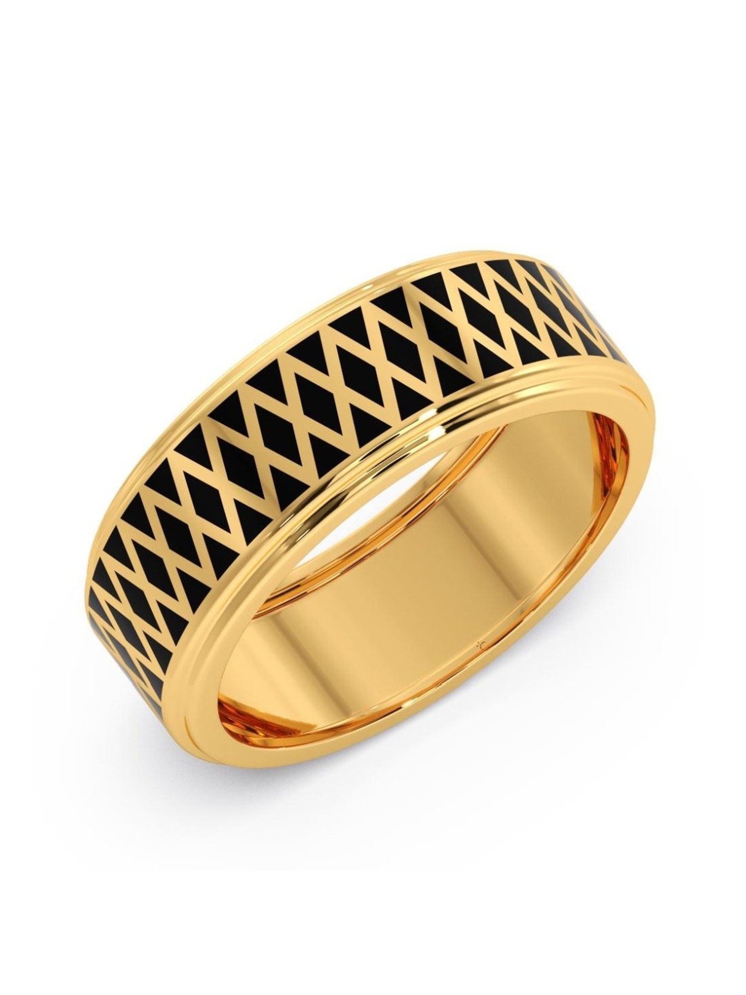 Buy Candere By Kalyan Jewellers 18KT Yellow Gold and Diamond Ring for Women  online | Looksgud.in