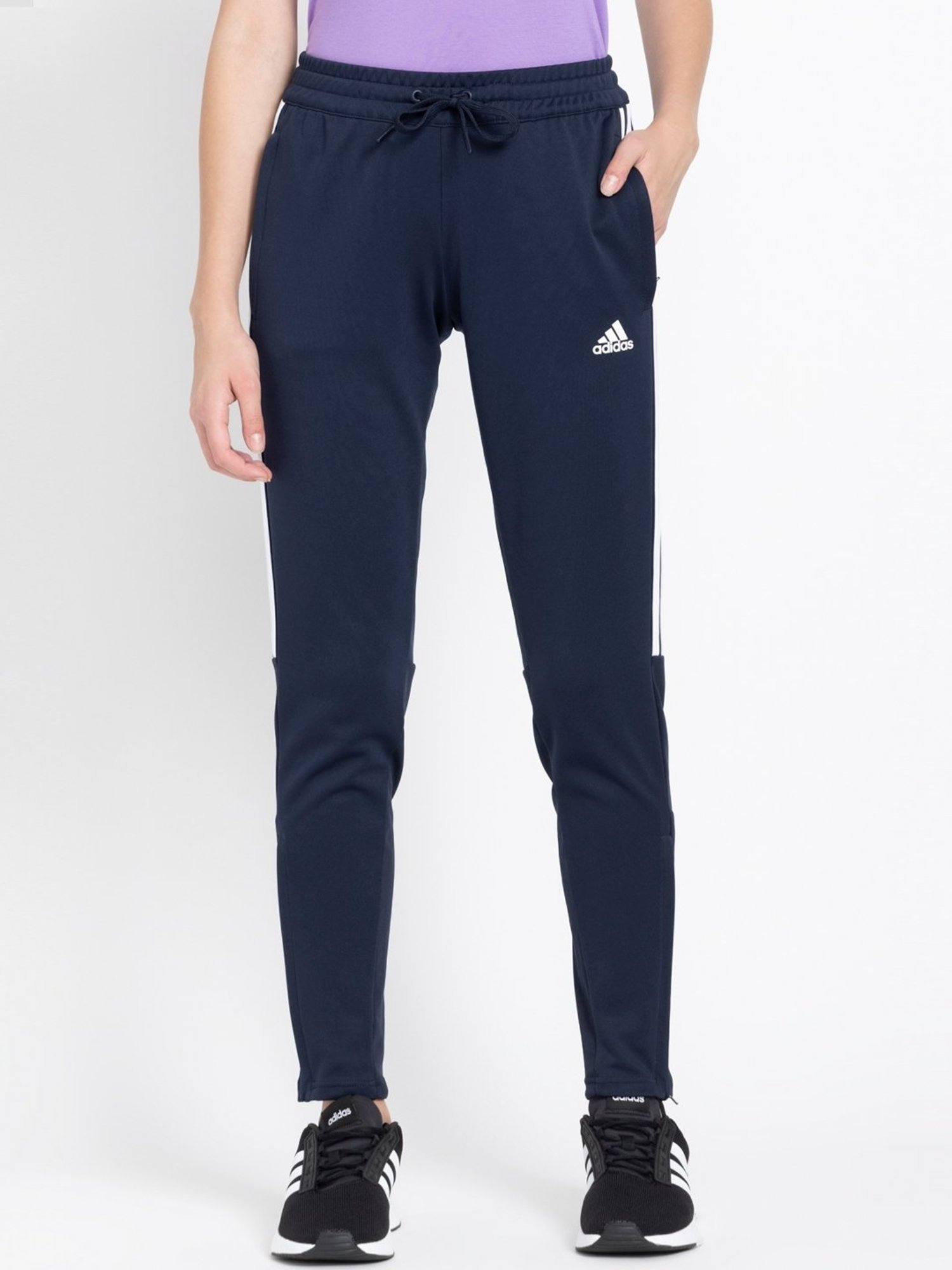 ADIDAS ORIGINALS Striped Women Red, White Track Pants - Buy ADIDAS  ORIGINALS Striped Women Red, White Track Pants Online at Best Prices in  India | Flipkart.com
