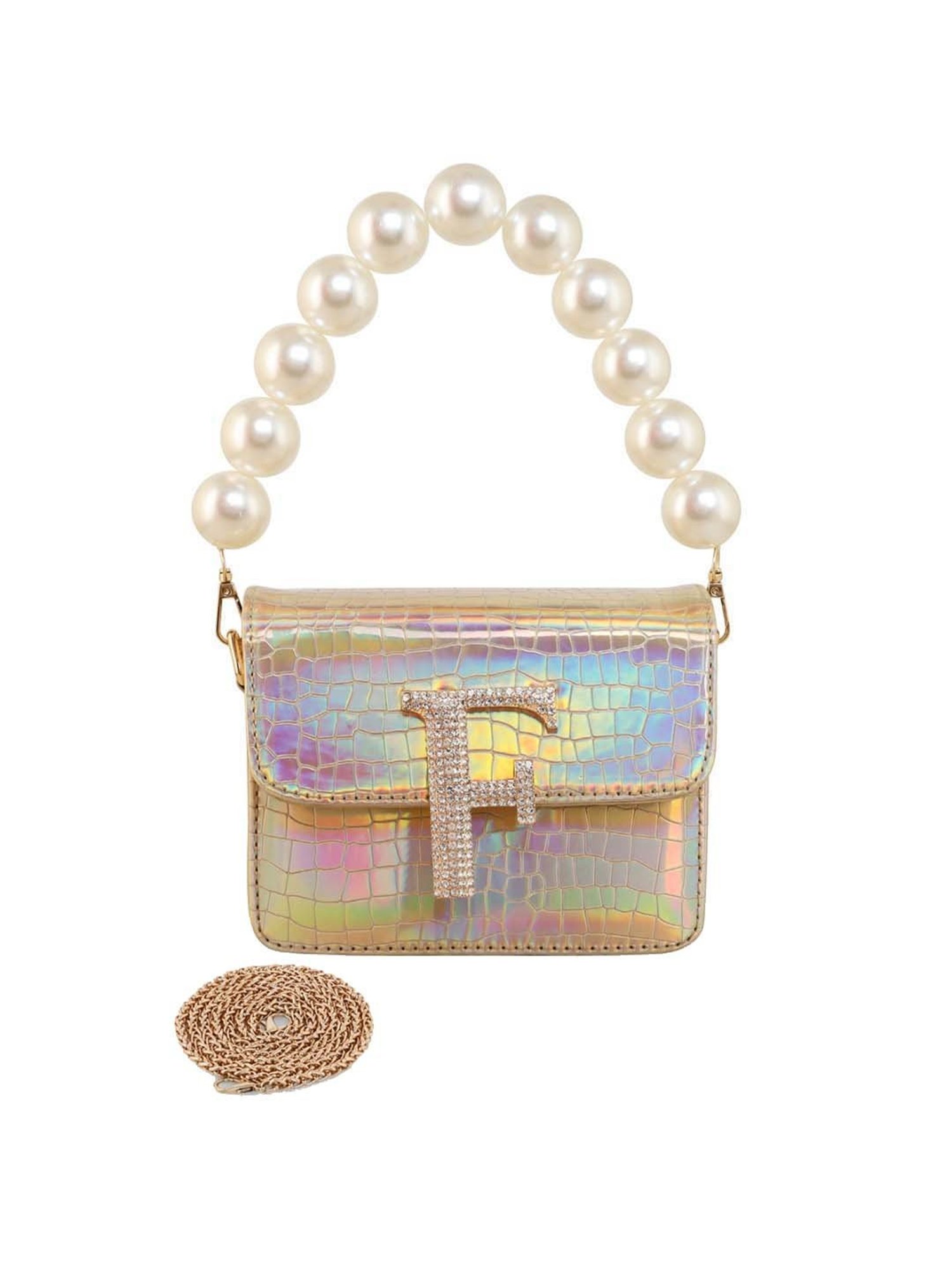 Buy Steve Madden BVALANCE Holographic Clutch With Sling In Multiple Colors  | 6thStreet Kuwait