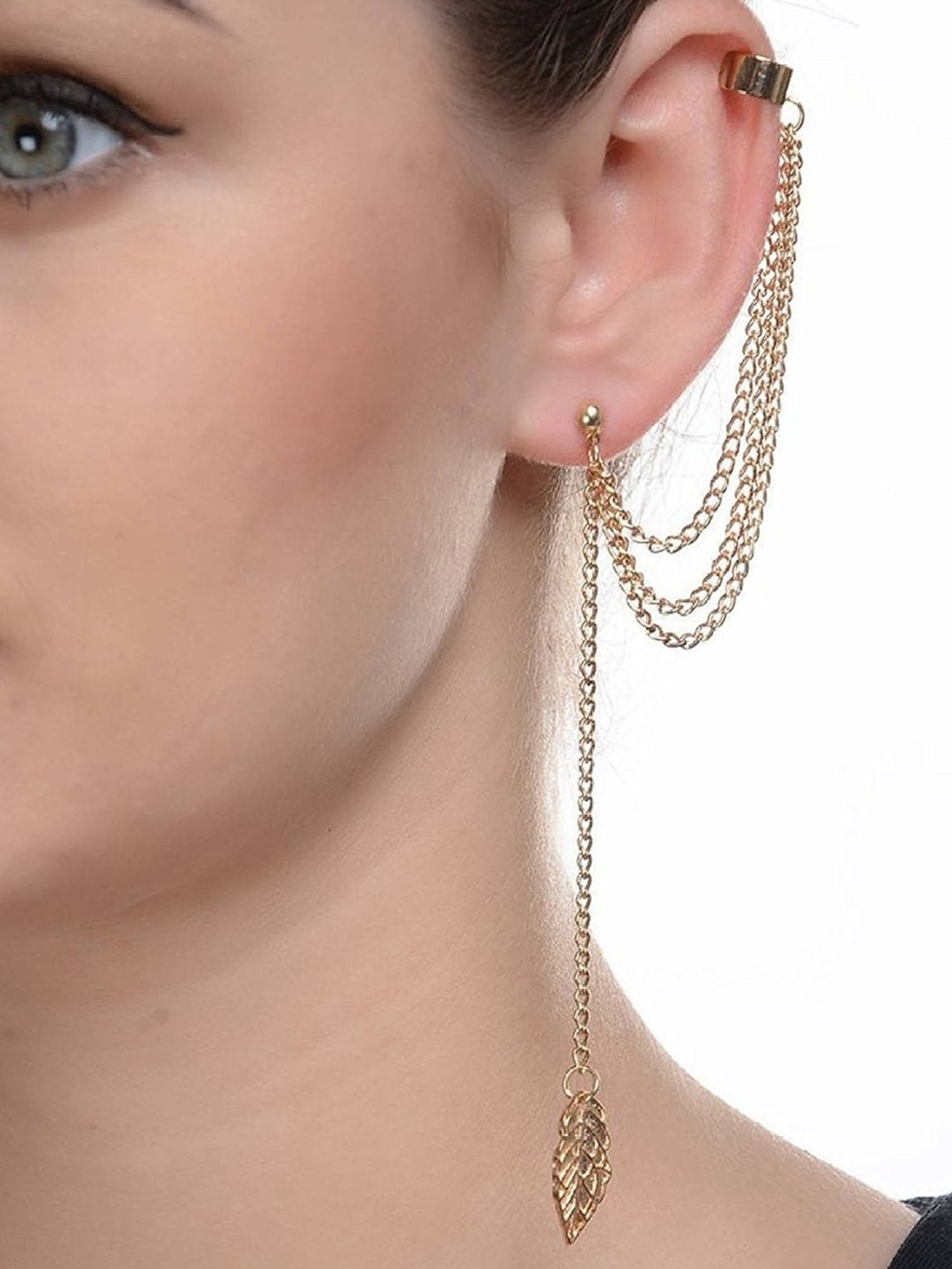 Buy Shaya 92.5 Sterling Silver Slick Mode Earrings for Women Online At Best  Price @ Tata CLiQ