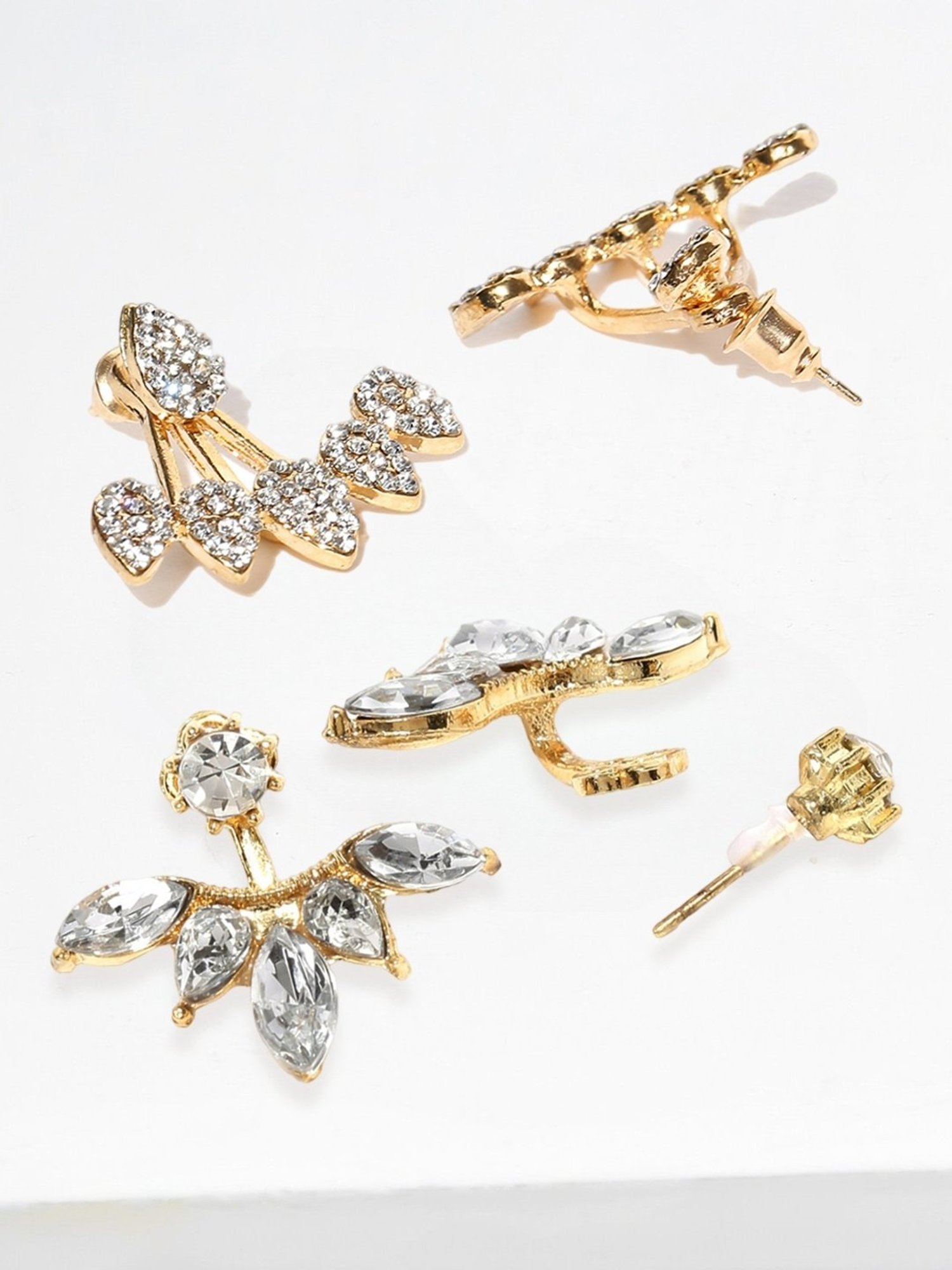 Purity Six Diamond Ear Jacket Earrings | Designer Fine Jewelry by Sara  Weinstock