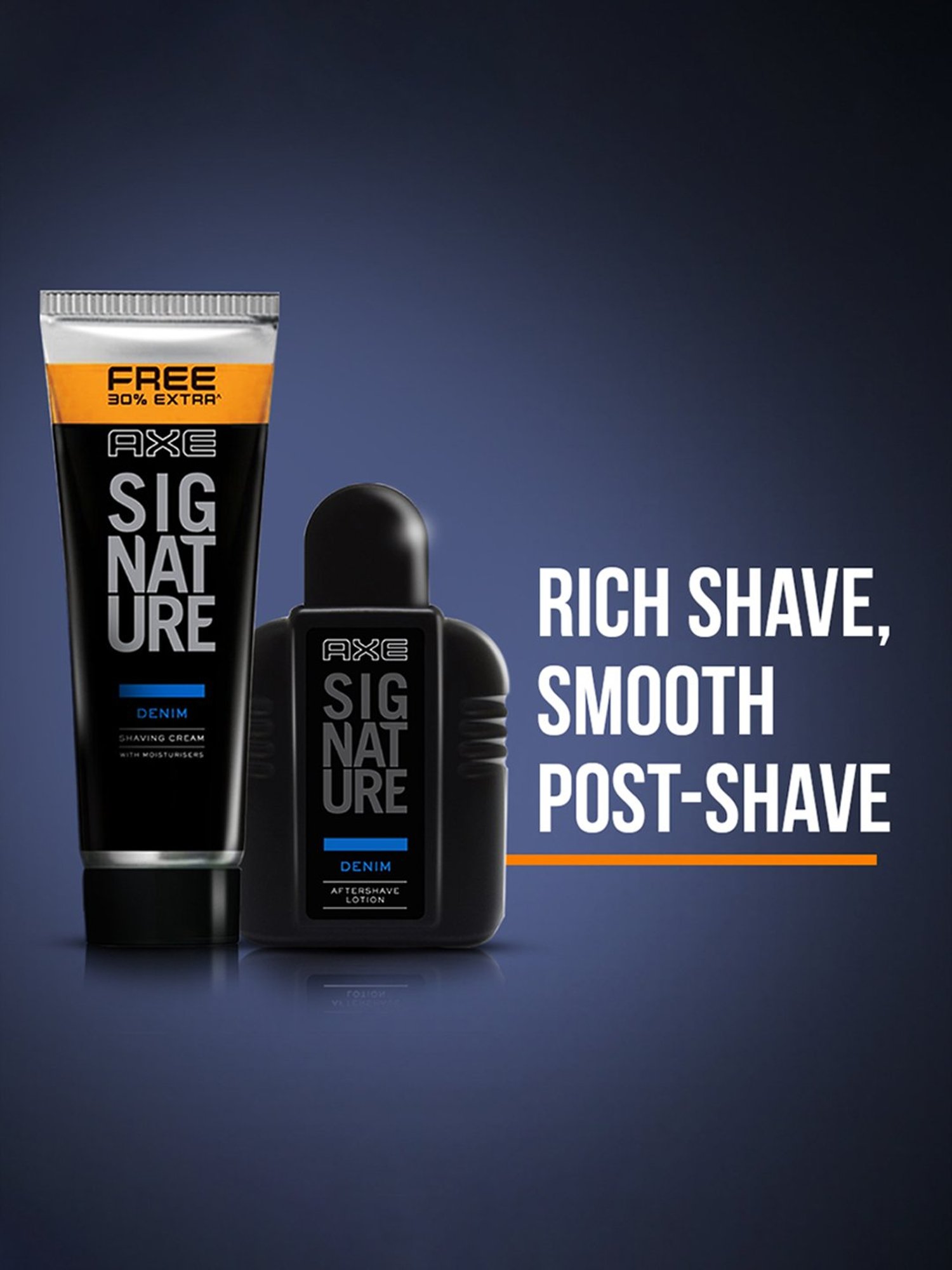 Axe Axe Sign Denim After Shave Lotion 50G | Cococa E-Commerce Private  Limited | Buy online | Buy Axe, Skin-Care online