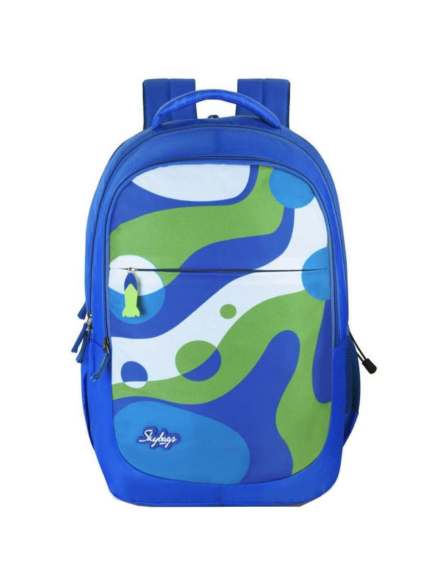 Buy SKYBAGS Unisex Zip Closure Graphic Print School Bag with Rain Cover |  Shoppers Stop