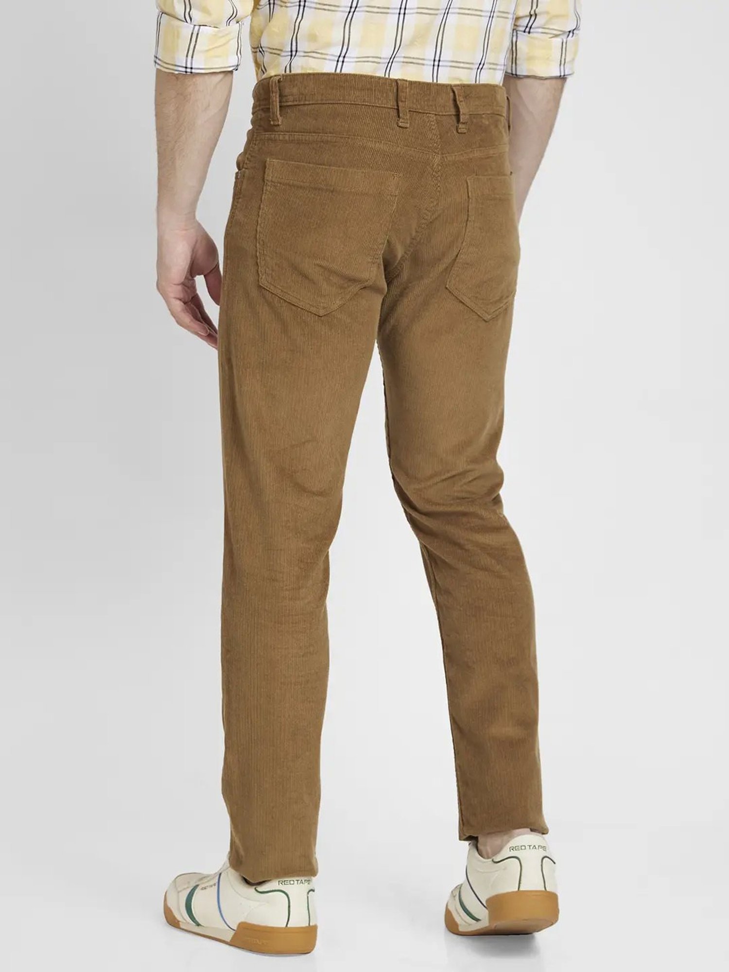 Red Tape Men's Beige Solid Washed Cotton Spandex Skinny Jeans_RDM0087A-30 :  Amazon.in: Clothing & Accessories