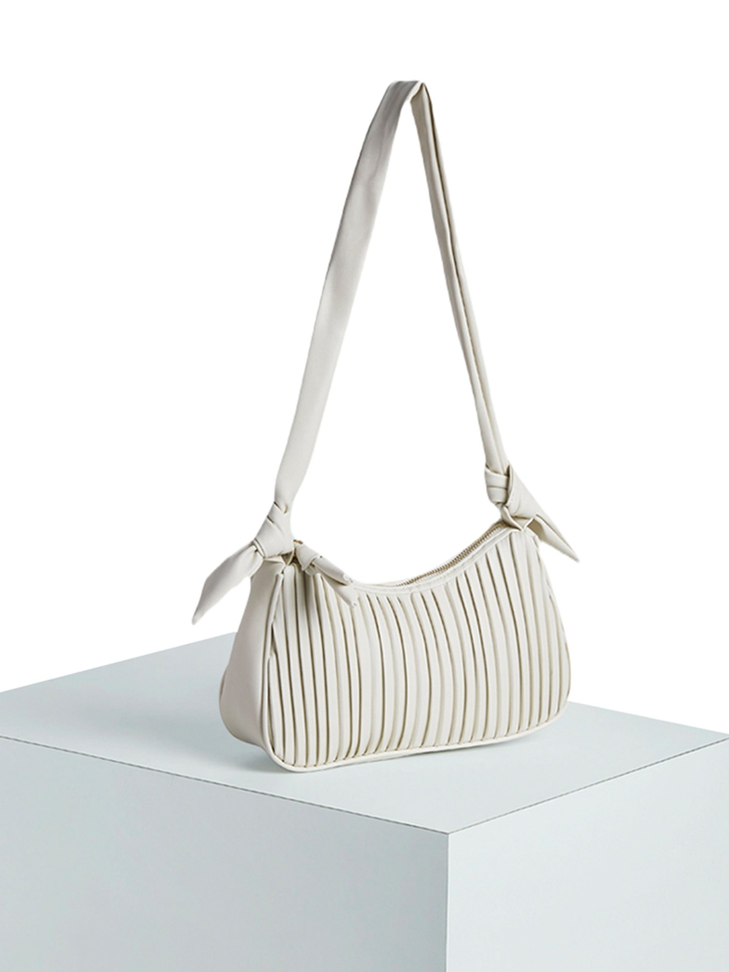 The Quilted Handbag - Off White