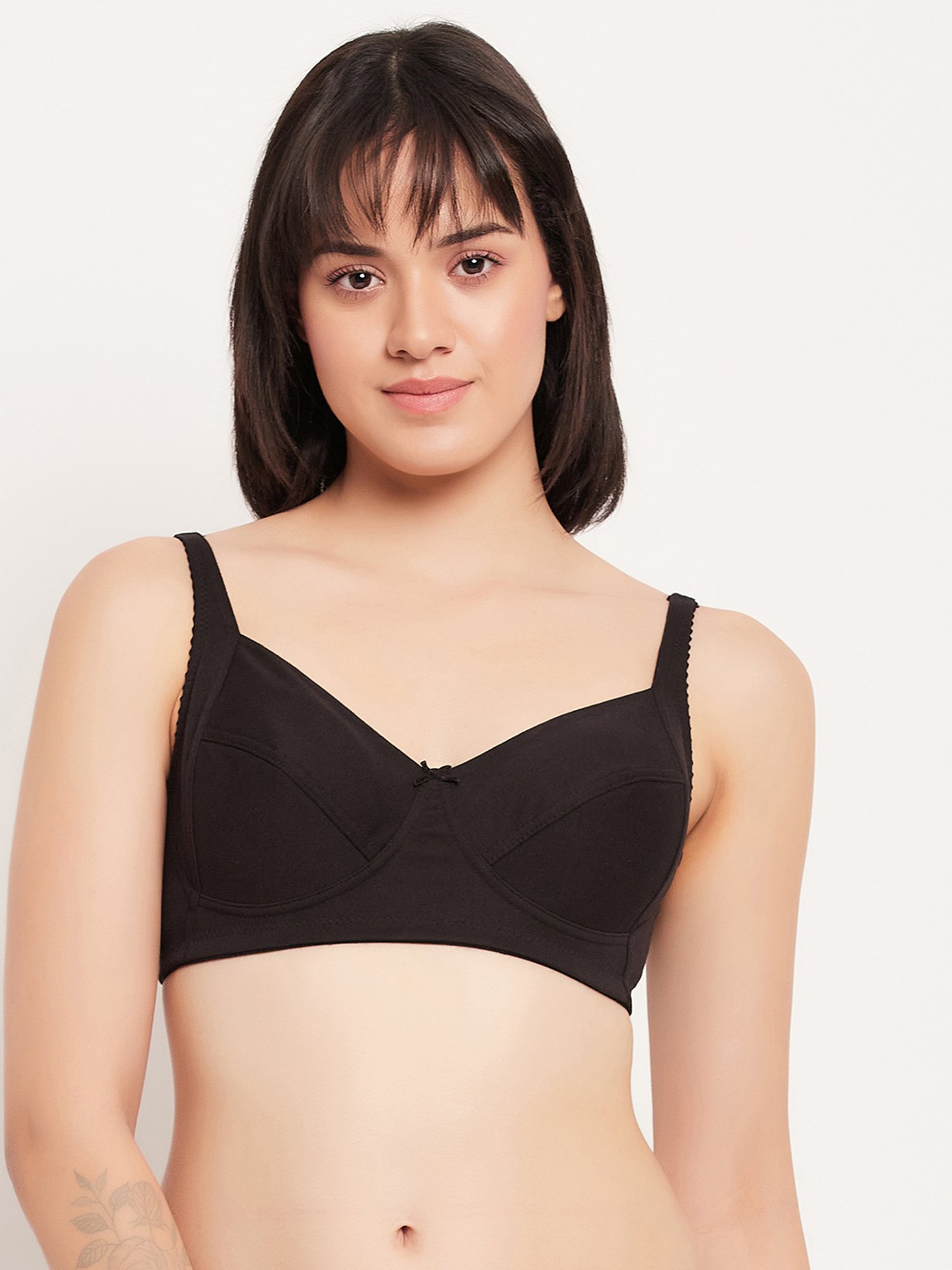 Clovia Black Plunge Bra