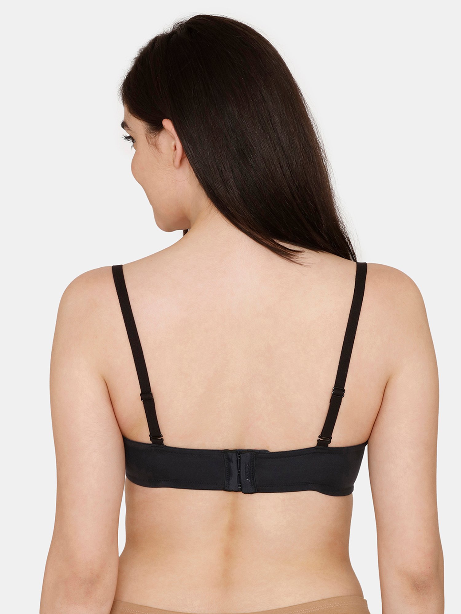 Zivame Black Medium Coverage Balconette Bra