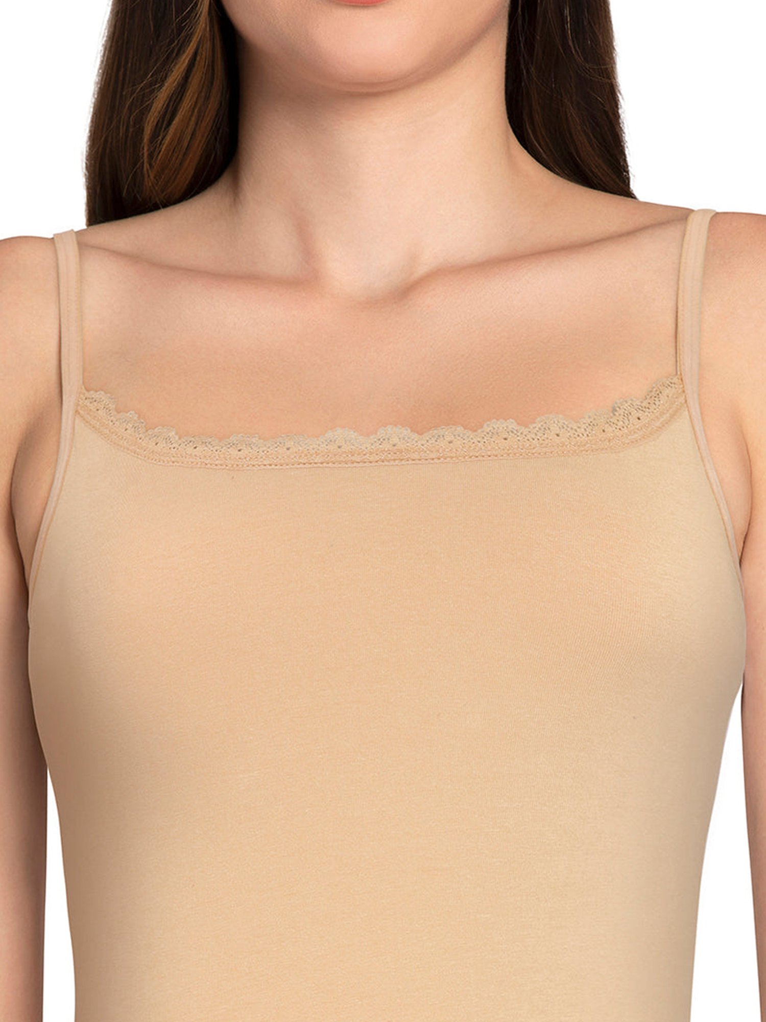 Amante Beige Cotton Full Coverage Bra