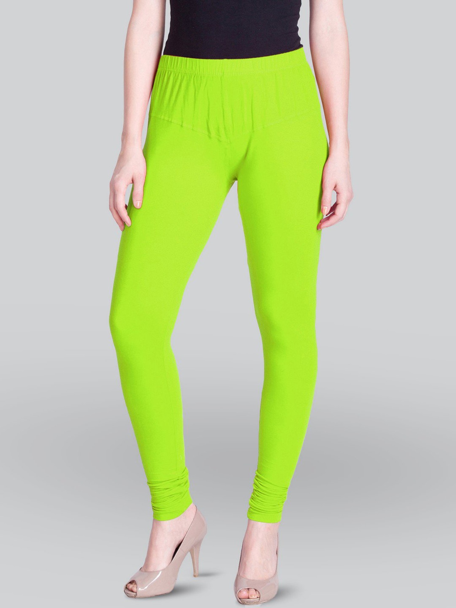 Buy Lyra Women's Green Cotton Blend Leggings Online - Get 1% Off-hangkhonggiare.com.vn