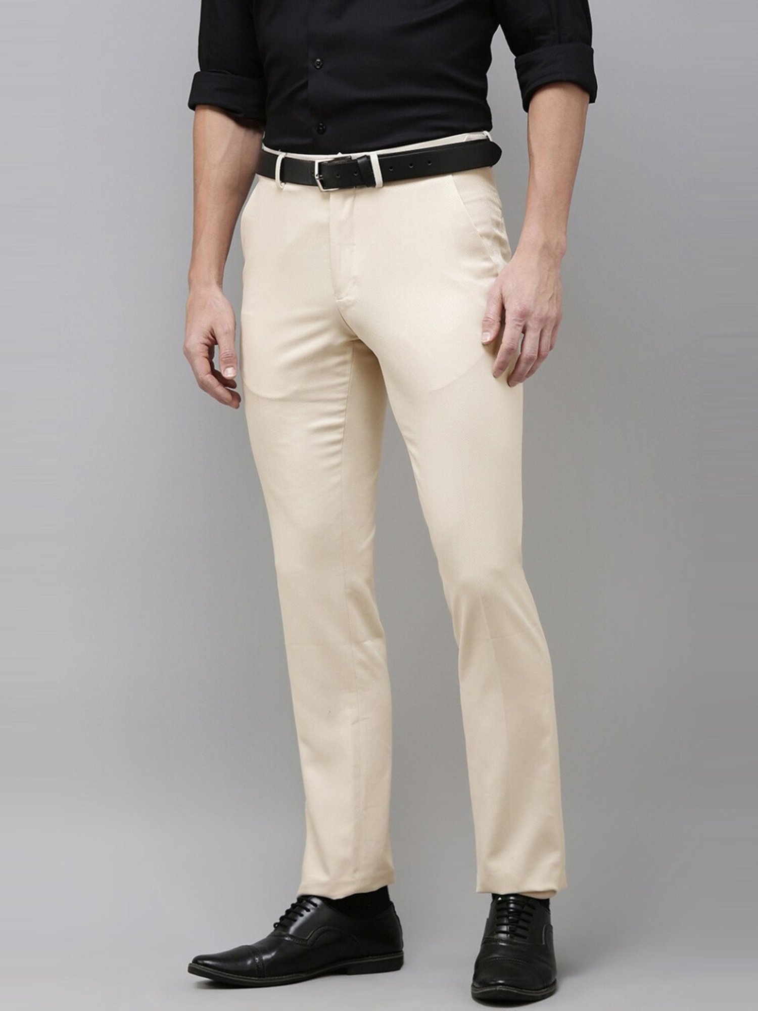 Buy Regular Fit Men Trousers White Beige and Green Combo of 3 Polyester  Blend for Best Price Reviews Free Shipping