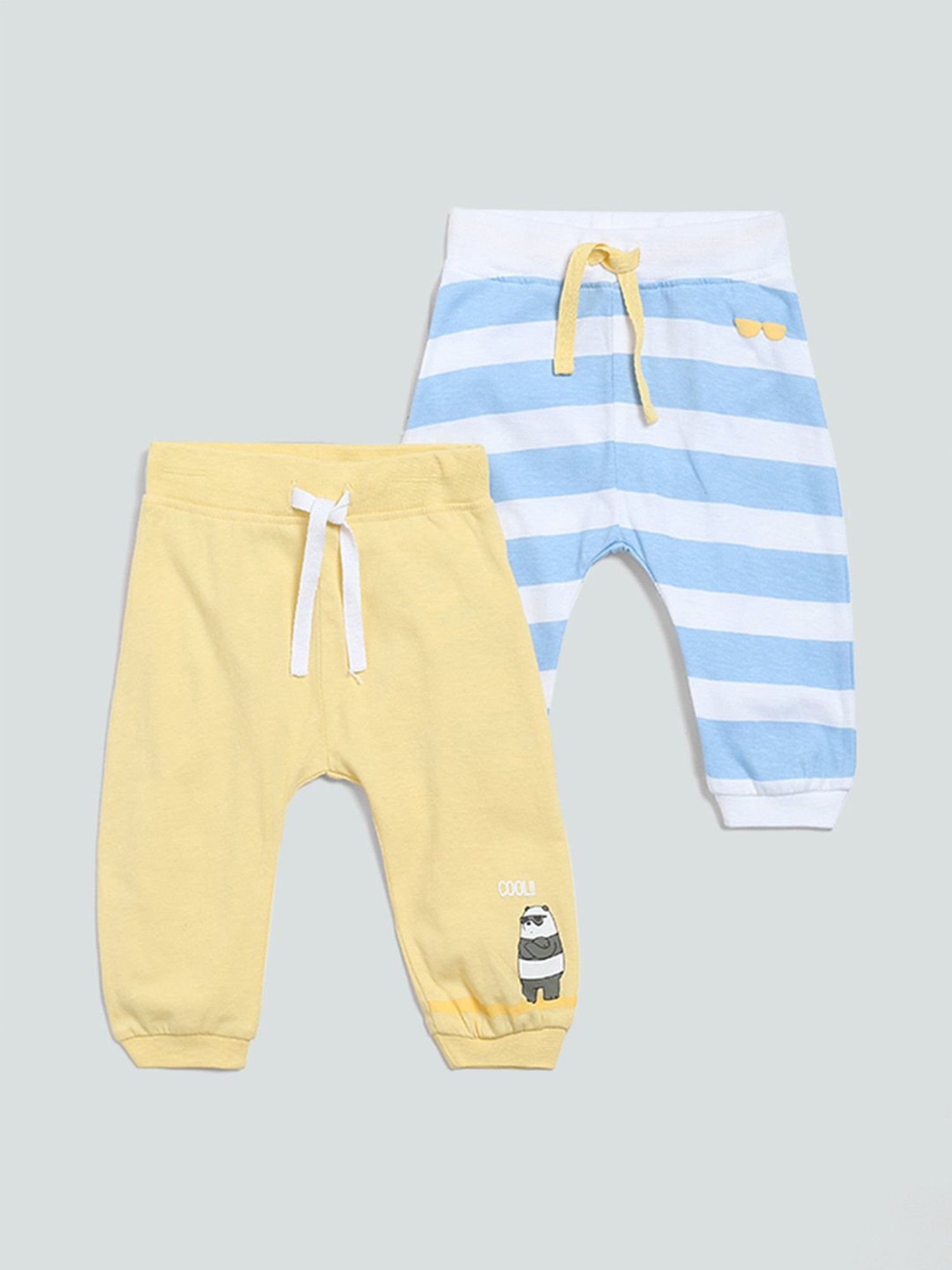 Buy HOP Baby Blue Jogger-Style Jeans from Westside