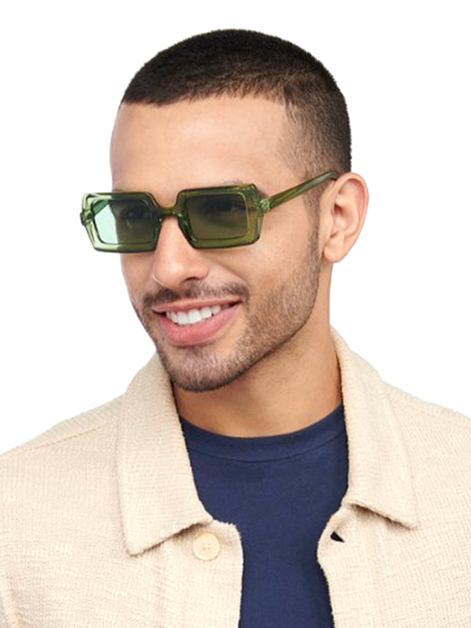 Square Sunglasses Green