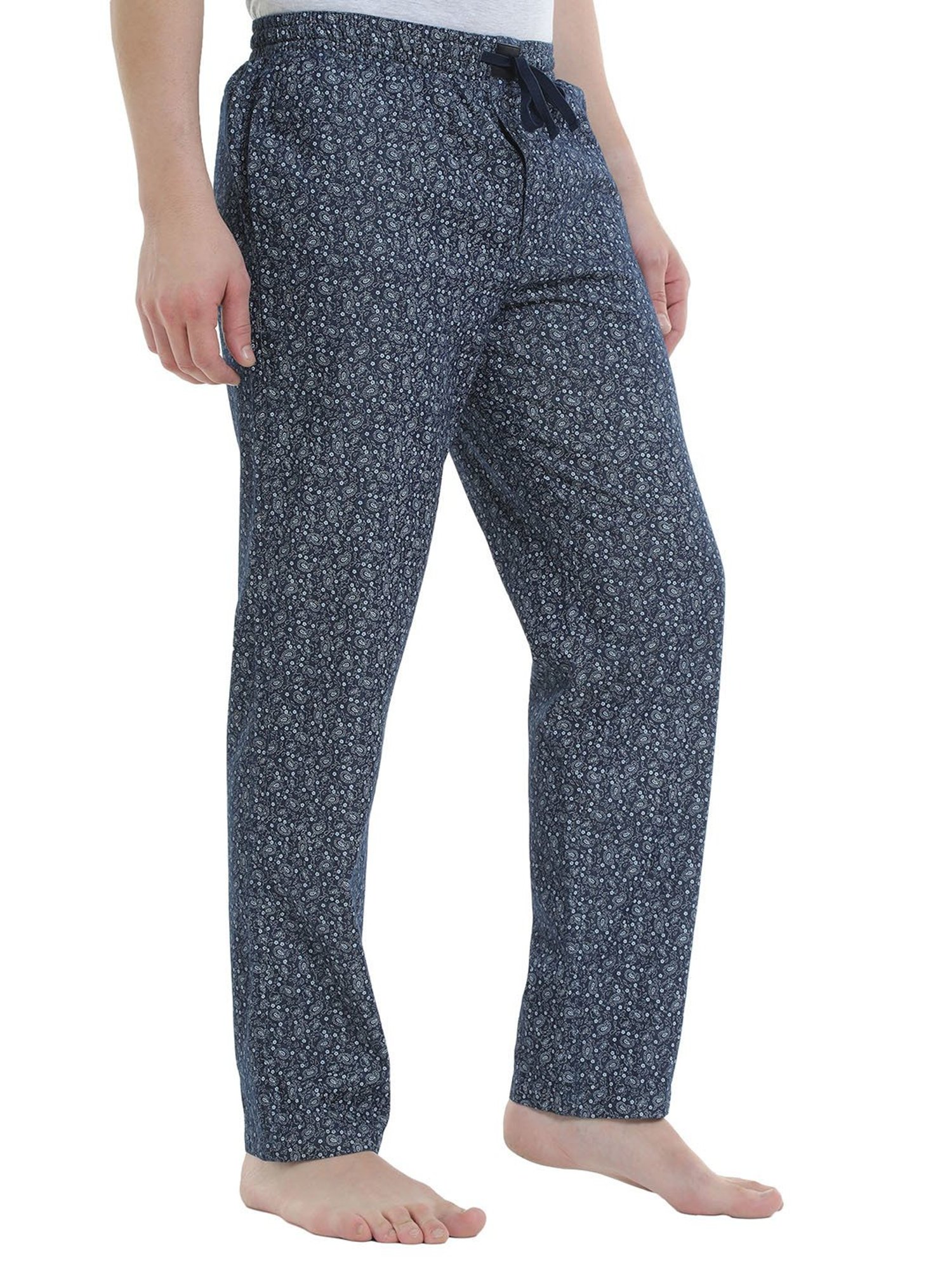 Buy The Cotton Company 100 Cotton Lounge and Track Pants for Men  Solid  Light Grey Small Relaxed at Amazonin