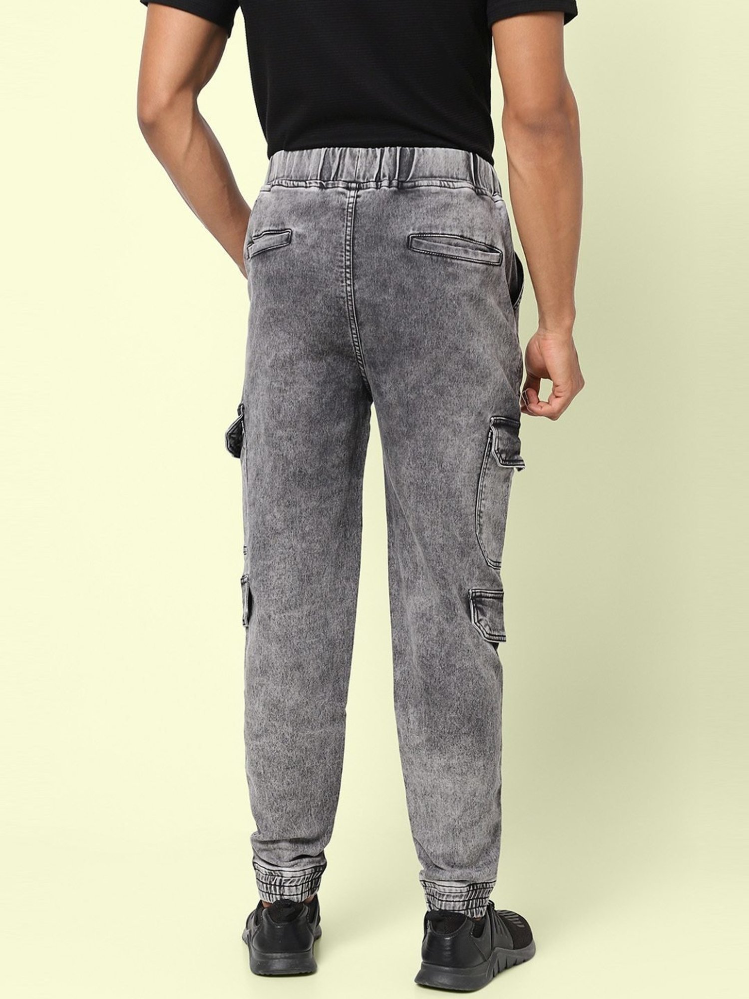 Buy Charcoal Cargo Trousers 2 Pack 3 years | School trousers | Tu