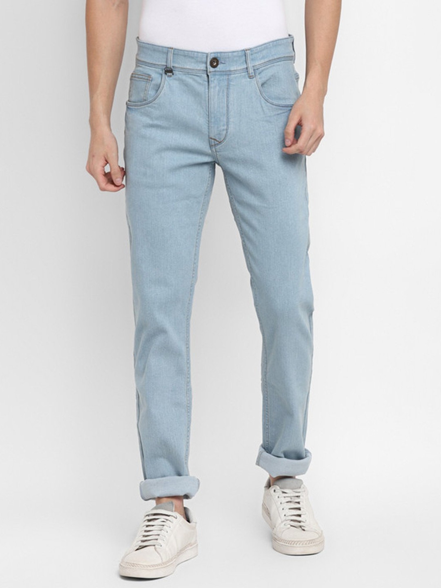 Buy Light Blue Slim Fit Jeans for Girls – Mumkins