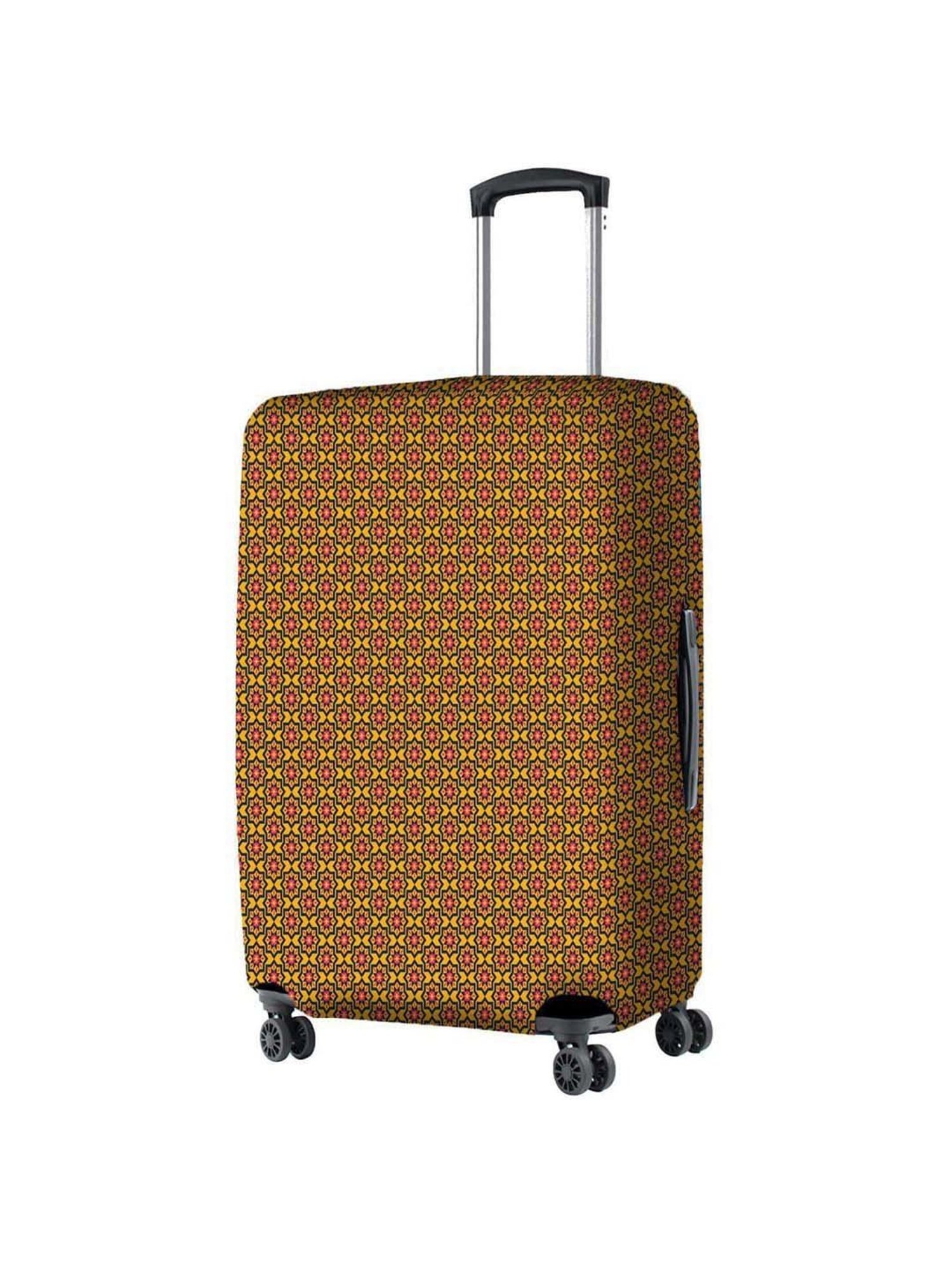 BIGWING Map Print Polyester Fabric (20' Inch) Small Size Protective Hard Luggage  Trolley Bag Cover (Fits Only On Fiber/Plastic Trolley Bag) : Amazon.in:  Fashion