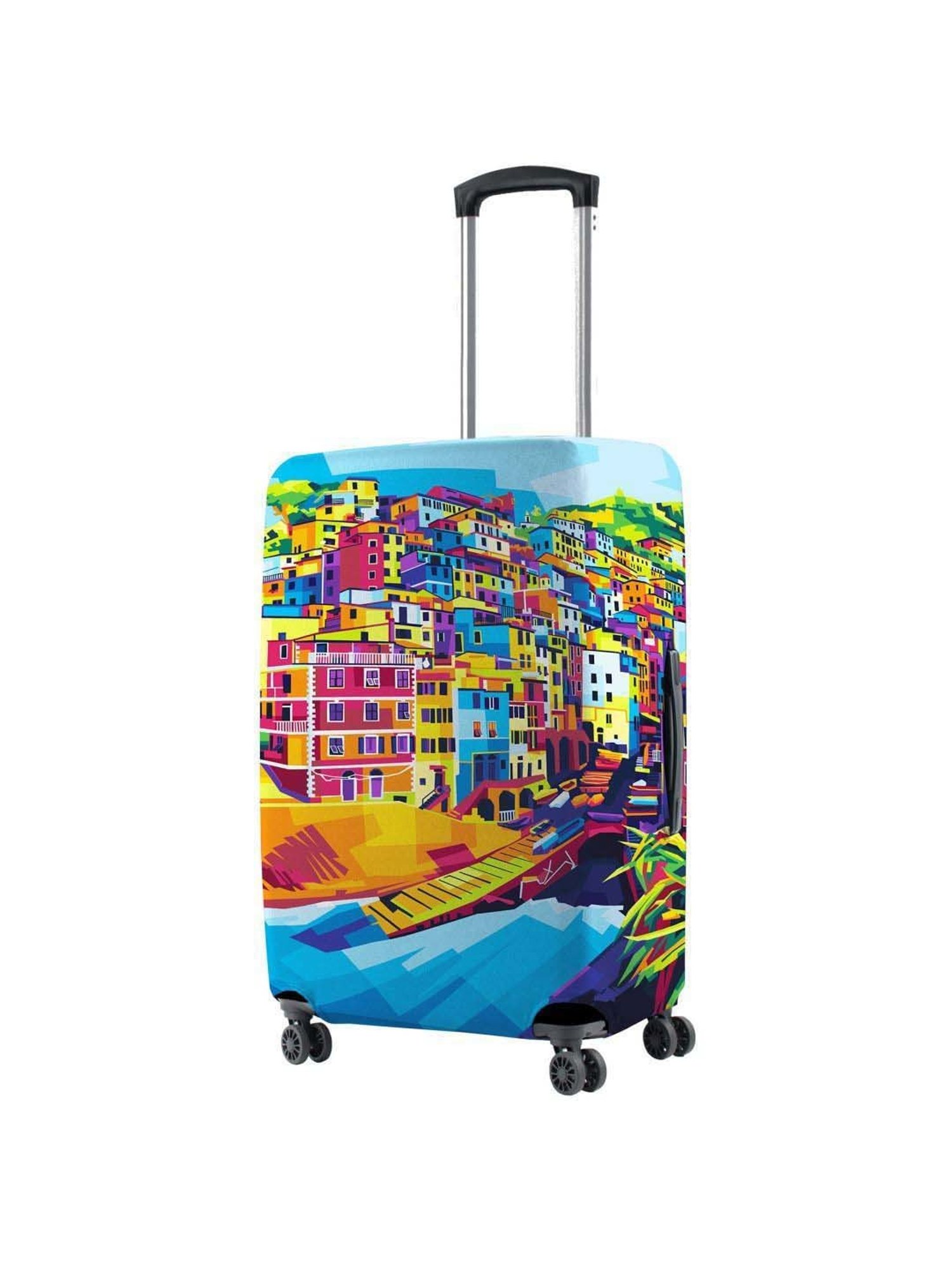 safeit Premium quality 20 inches ( 55 cm - 57 cm ) small size trolley luggage  suitcase bag cover Luggage Cover Price in India - Buy safeit Premium  quality 20 inches (